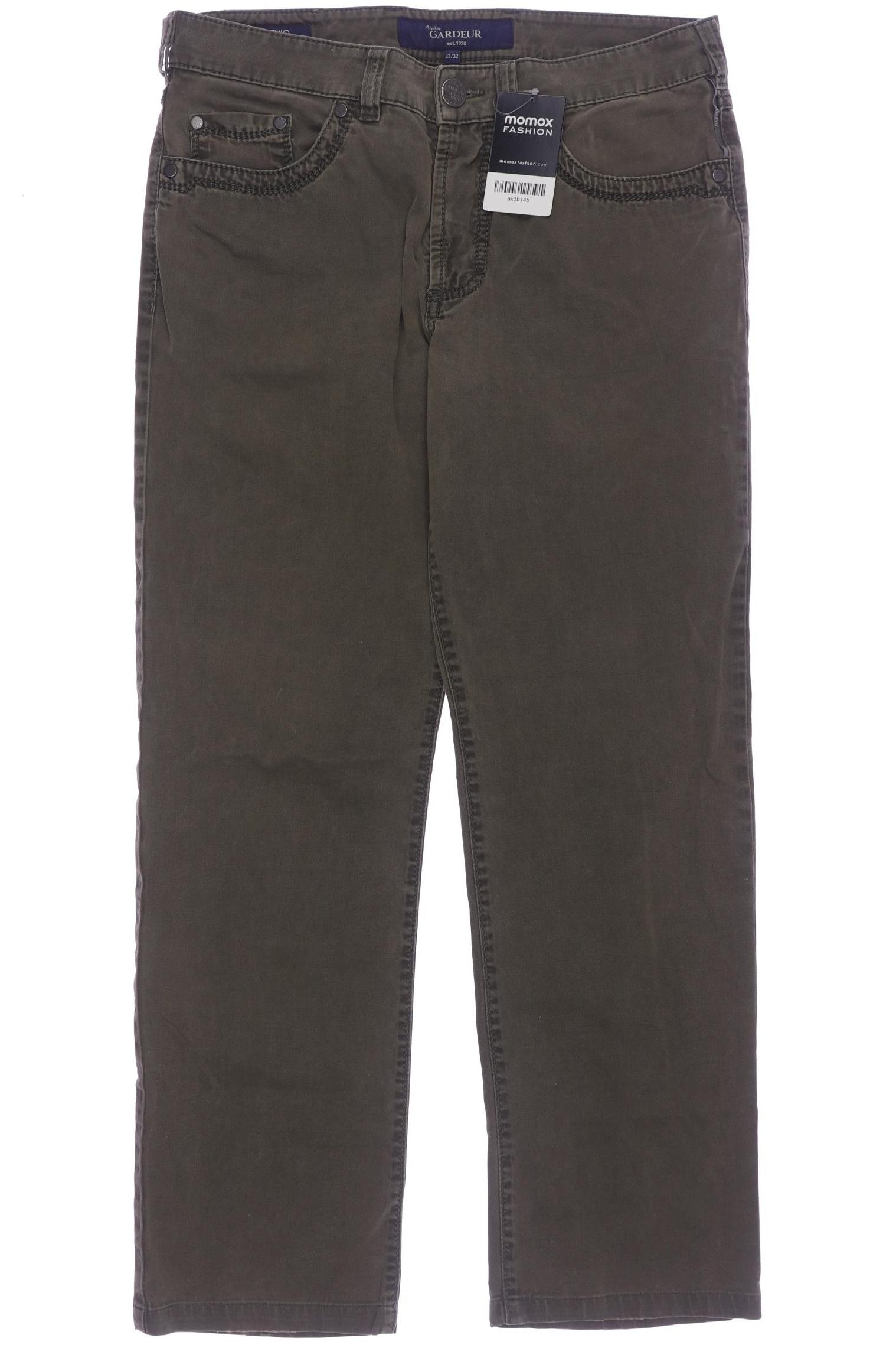

Atelier Gardeur Herren Jeans, grün, Gr. 33