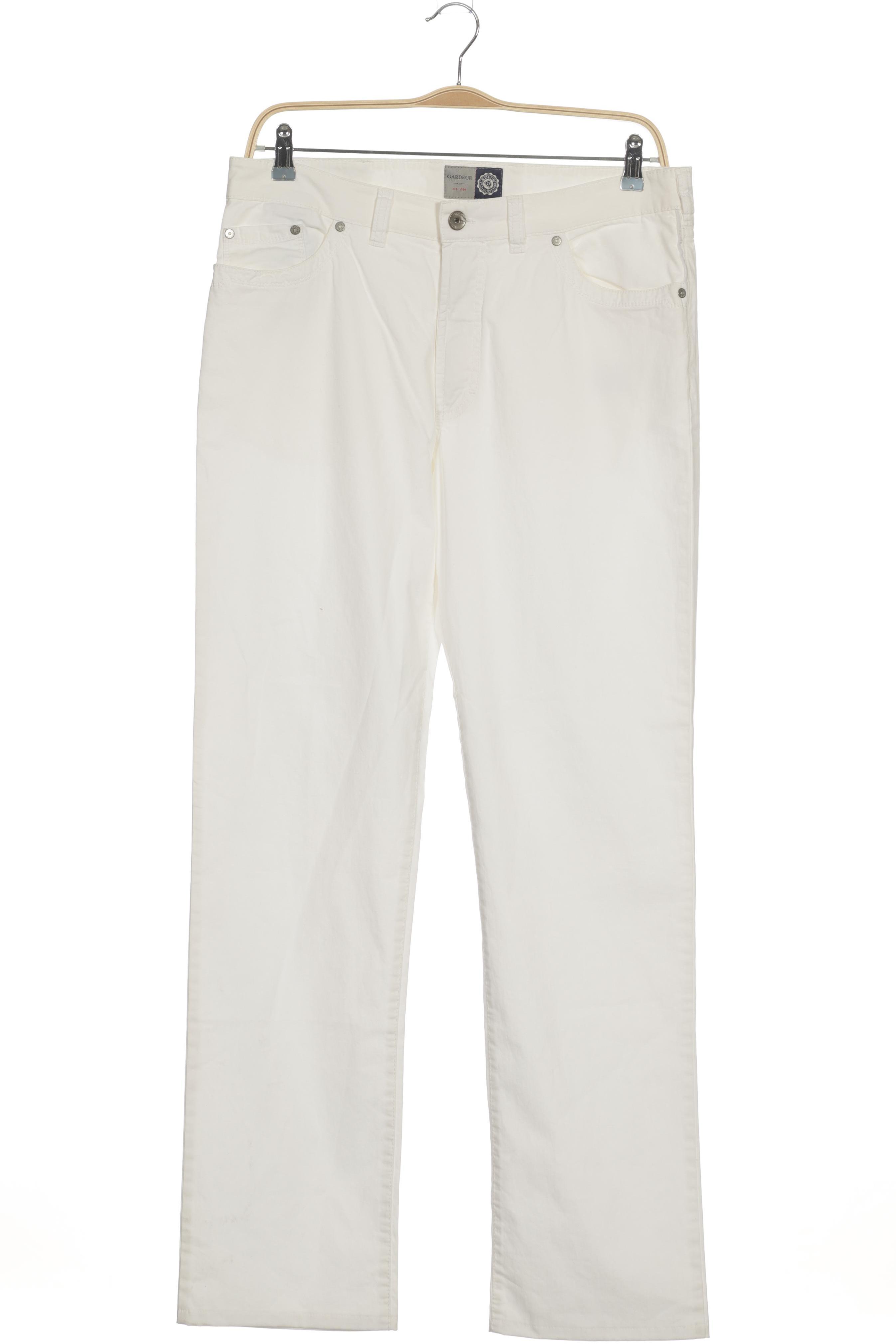 

Atelier Gardeur Herren Stoffhose, weiß, Gr. 36