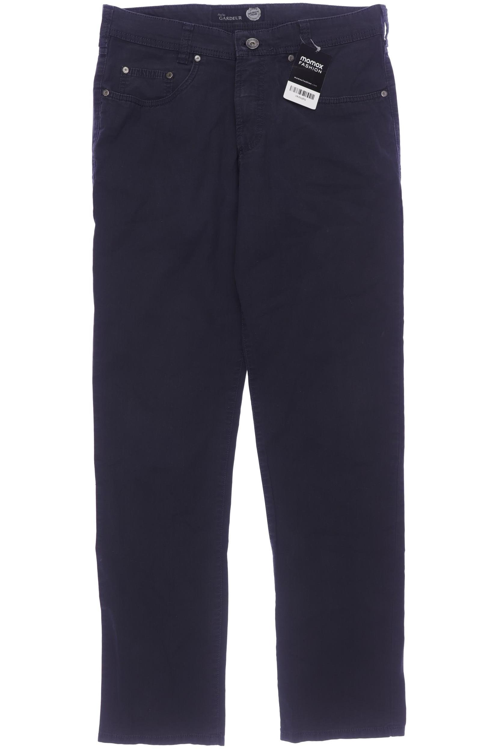 

Atelier Gardeur Herren Stoffhose, marineblau, Gr. 32