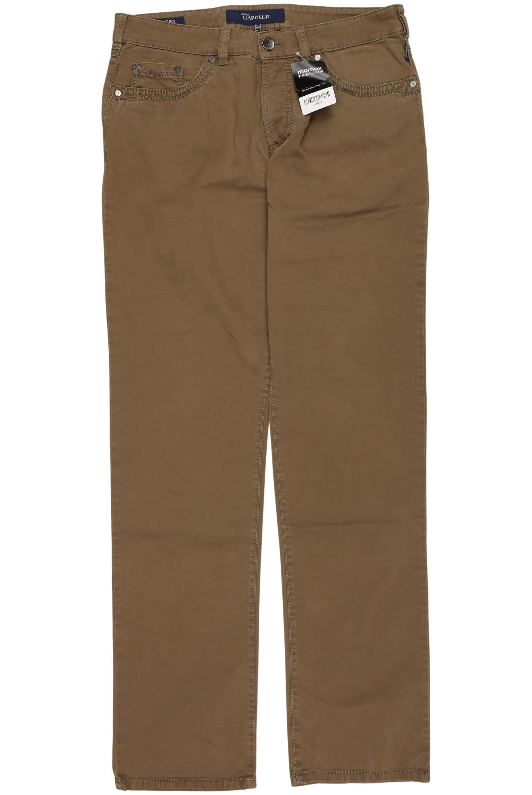 

Atelier Gardeur Herren Jeans, braun, Gr. 33