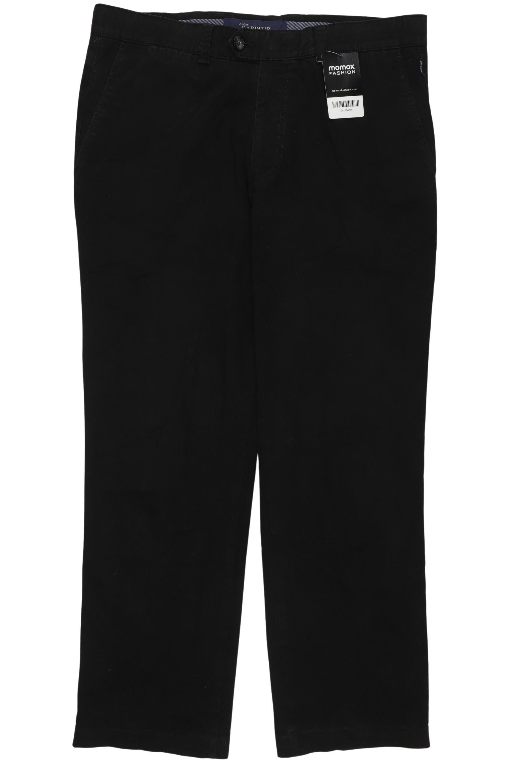 

Atelier Gardeur Herren Stoffhose, schwarz, Gr. 50