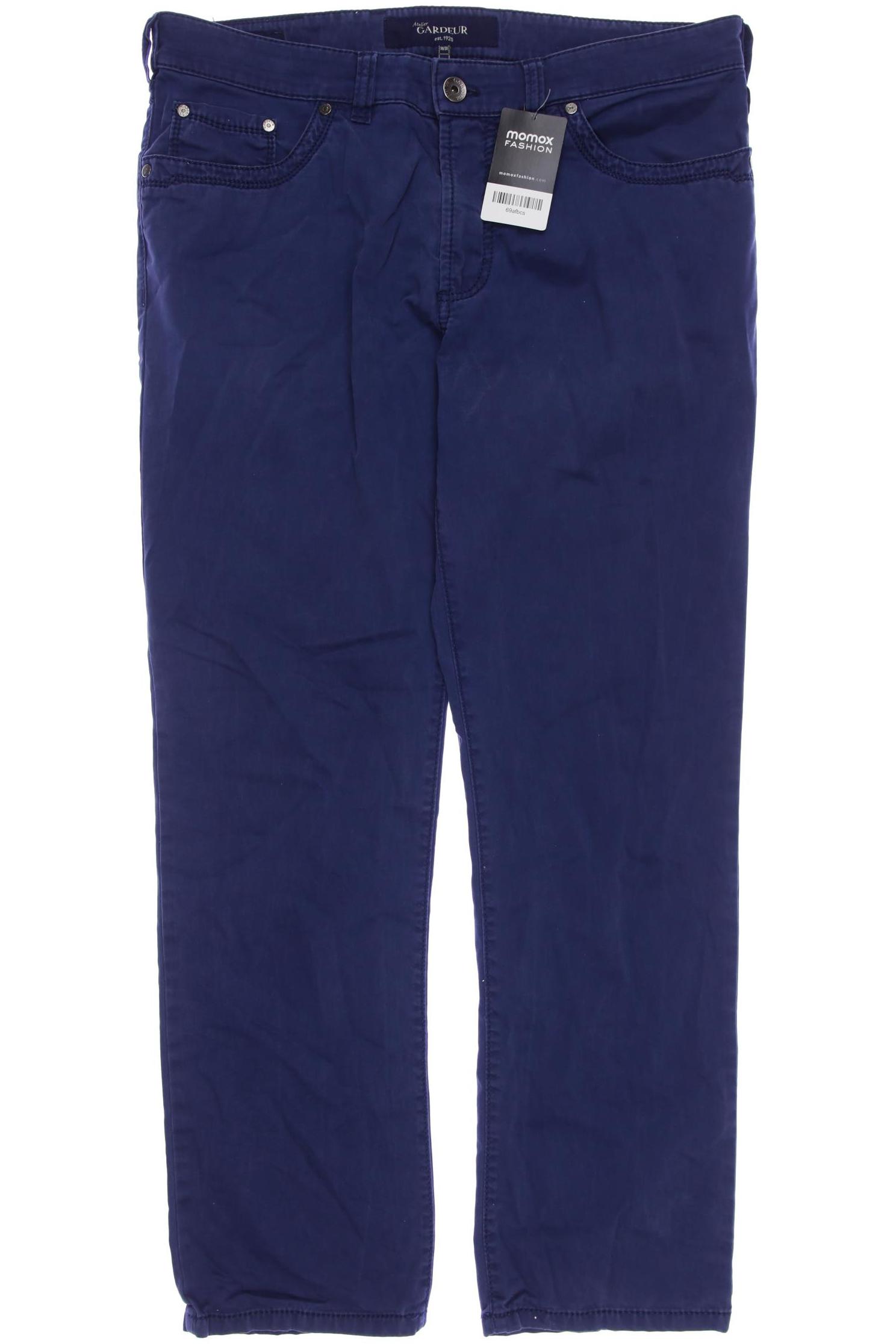 

Atelier Gardeur Herren Stoffhose, marineblau, Gr. 36