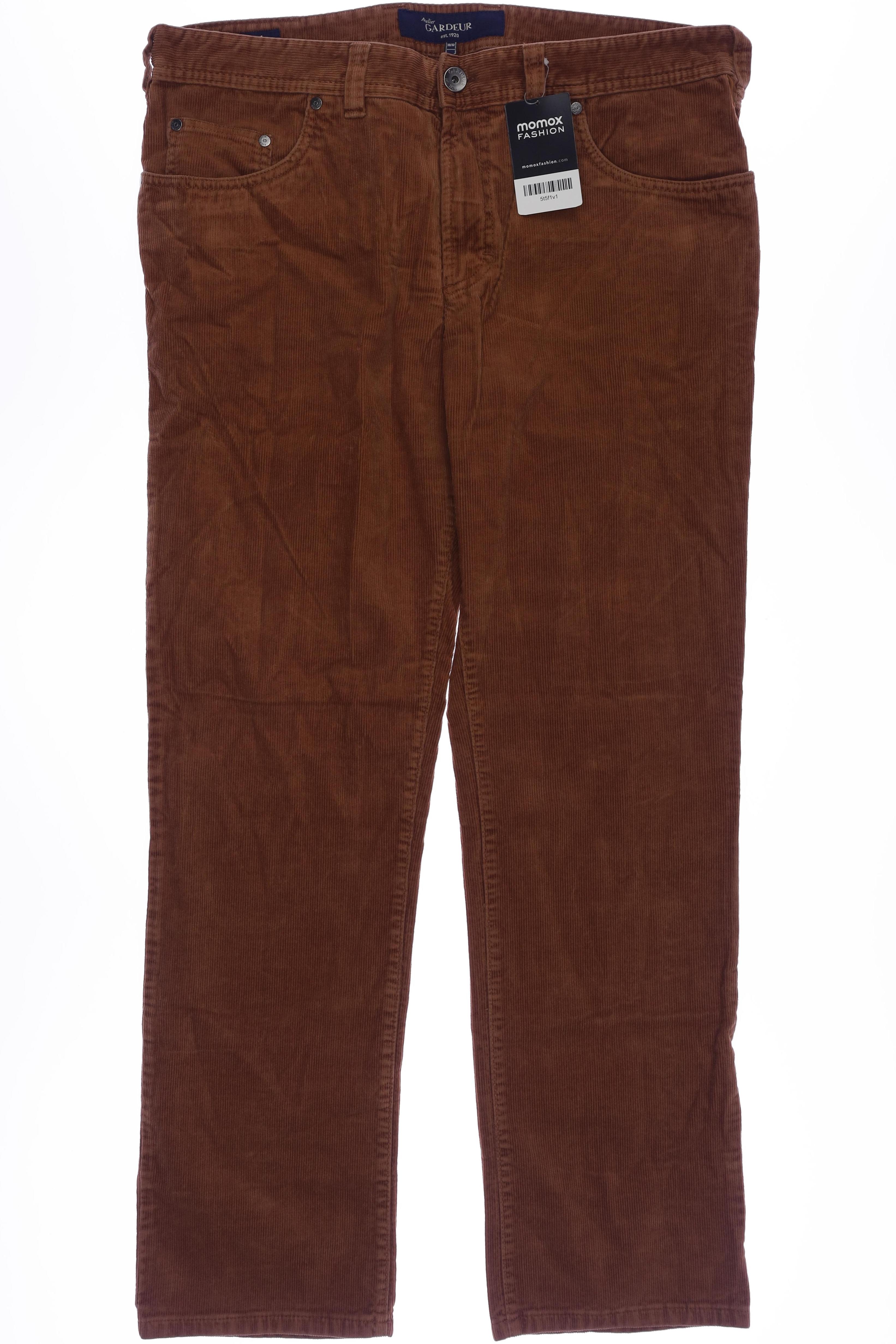 

Atelier Gardeur Herren Stoffhose, orange, Gr. 38