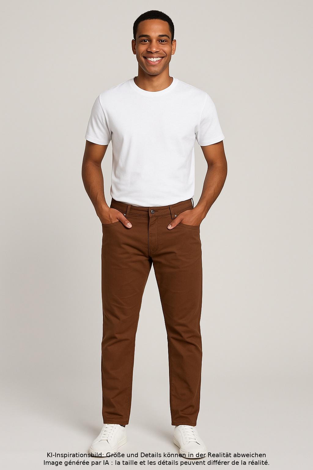 

Atelier Gardeur Herren Stoffhose, braun, Gr. 32