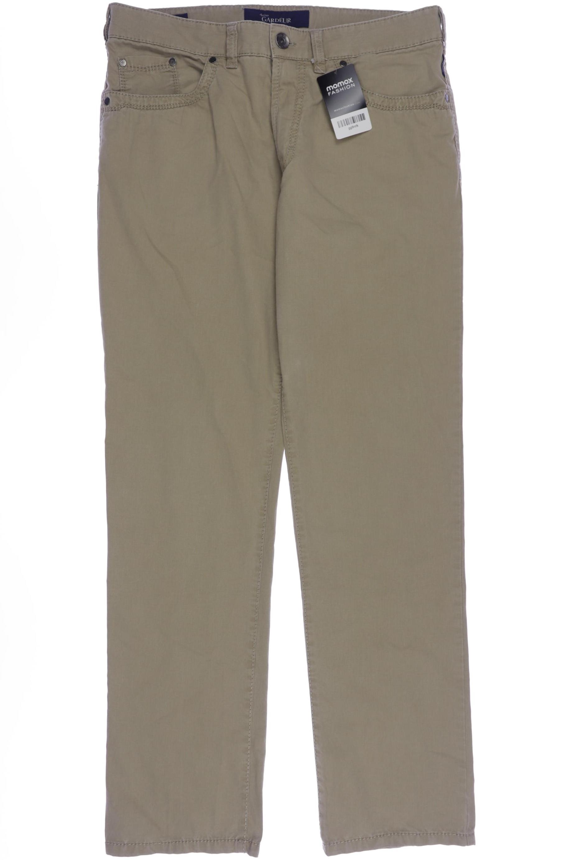 

Atelier Gardeur Herren Stoffhose, beige, Gr. 50