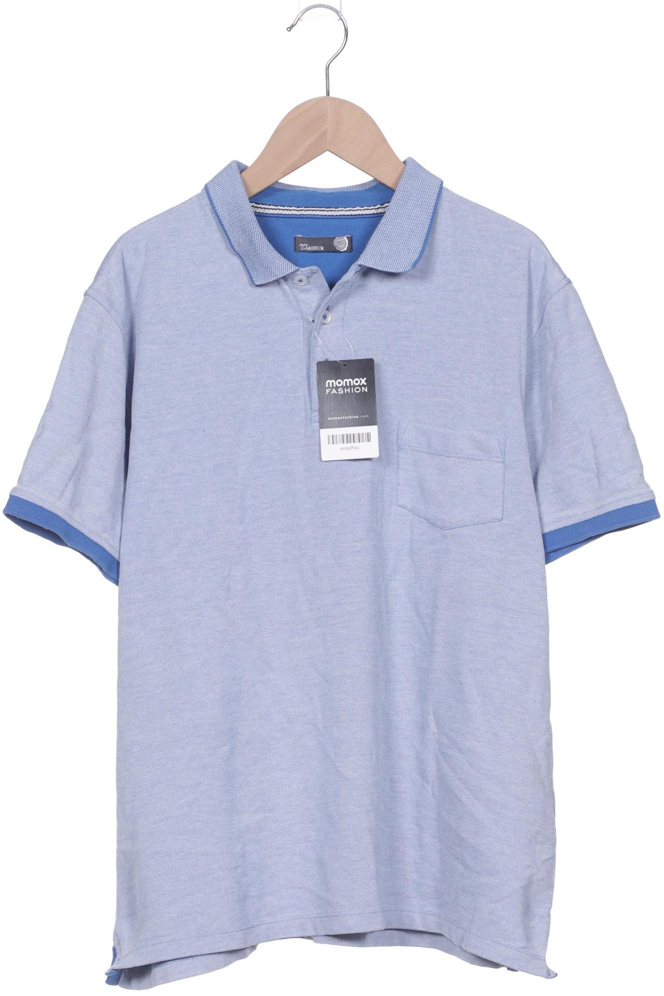

Atelier Gardeur Herren Poloshirt, blau, Gr. 52