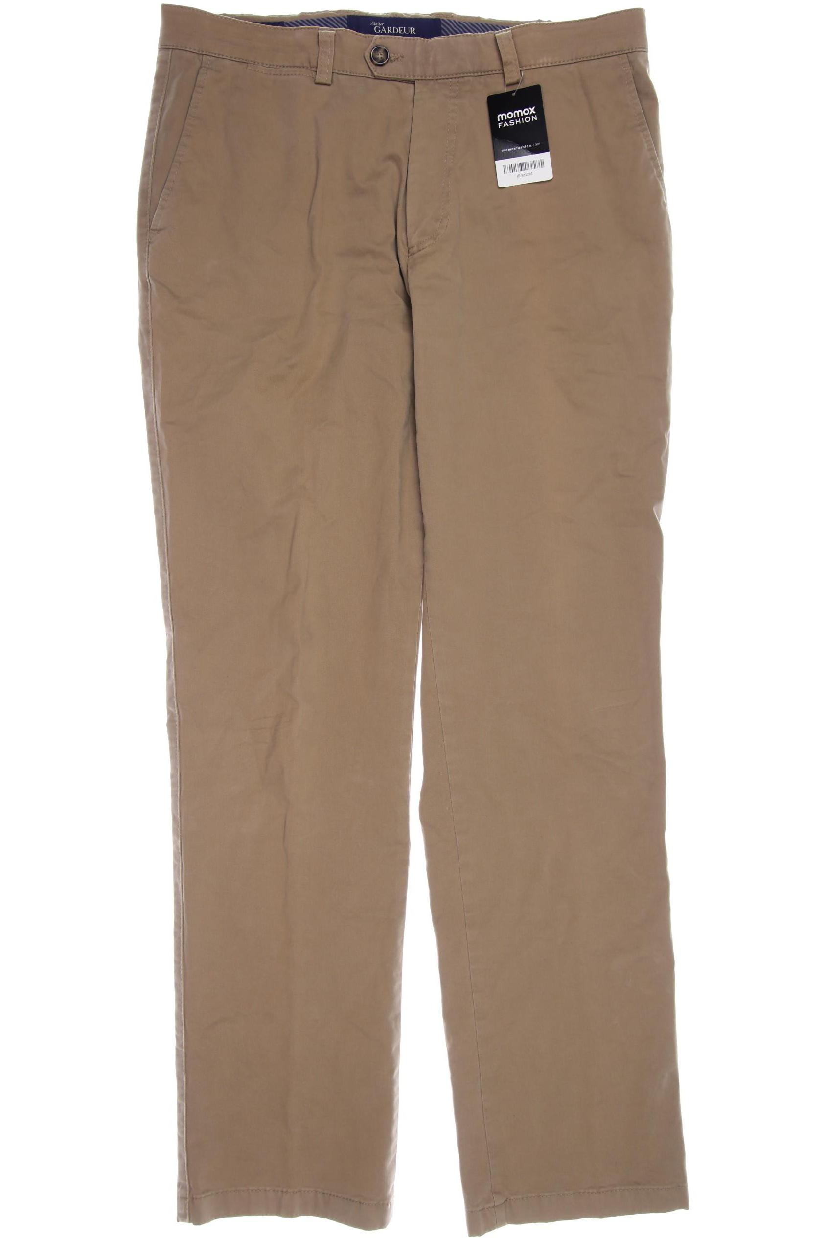 

Atelier Gardeur Herren Stoffhose, beige, Gr. 50