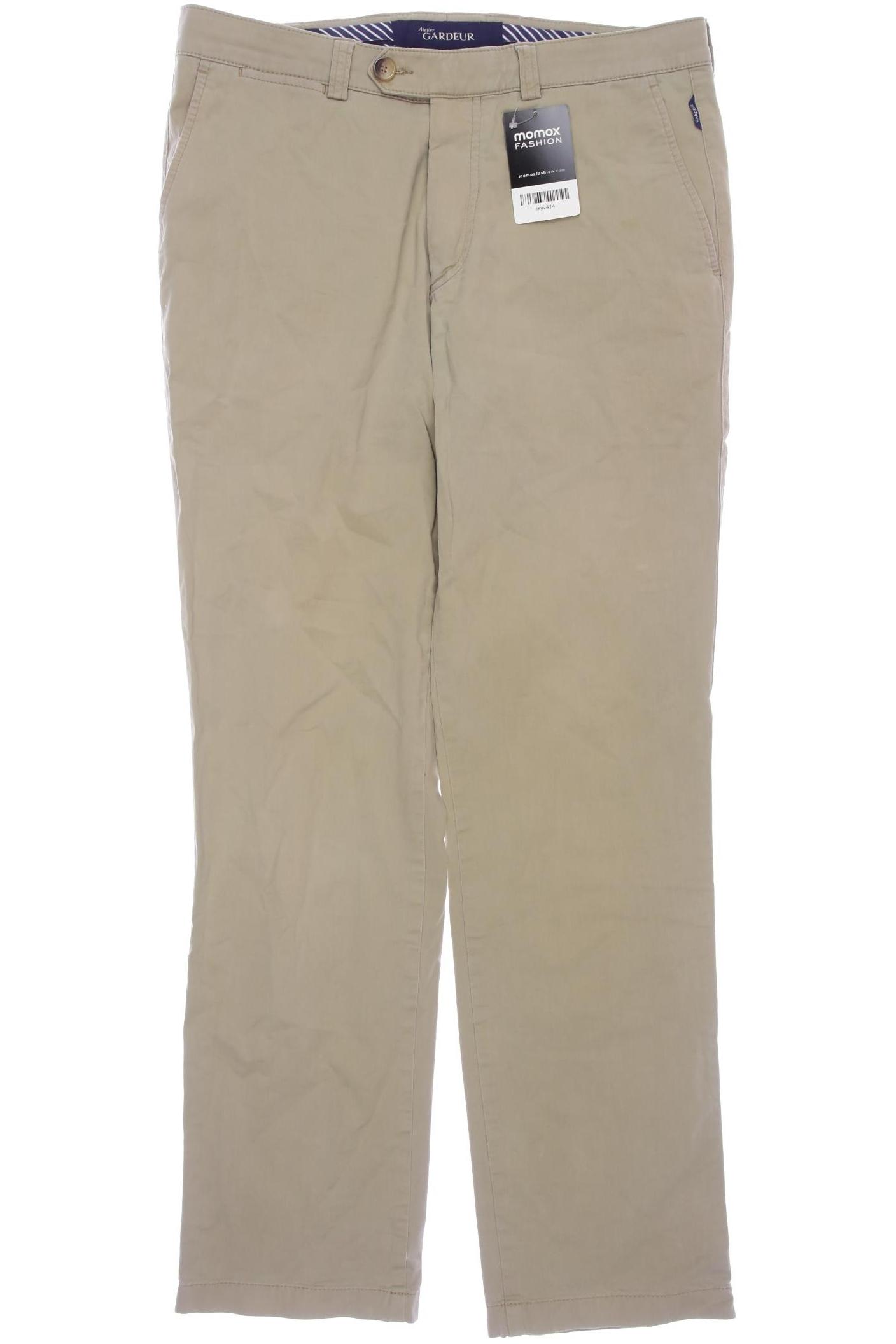 

Atelier Gardeur Herren Stoffhose, beige, Gr. 33