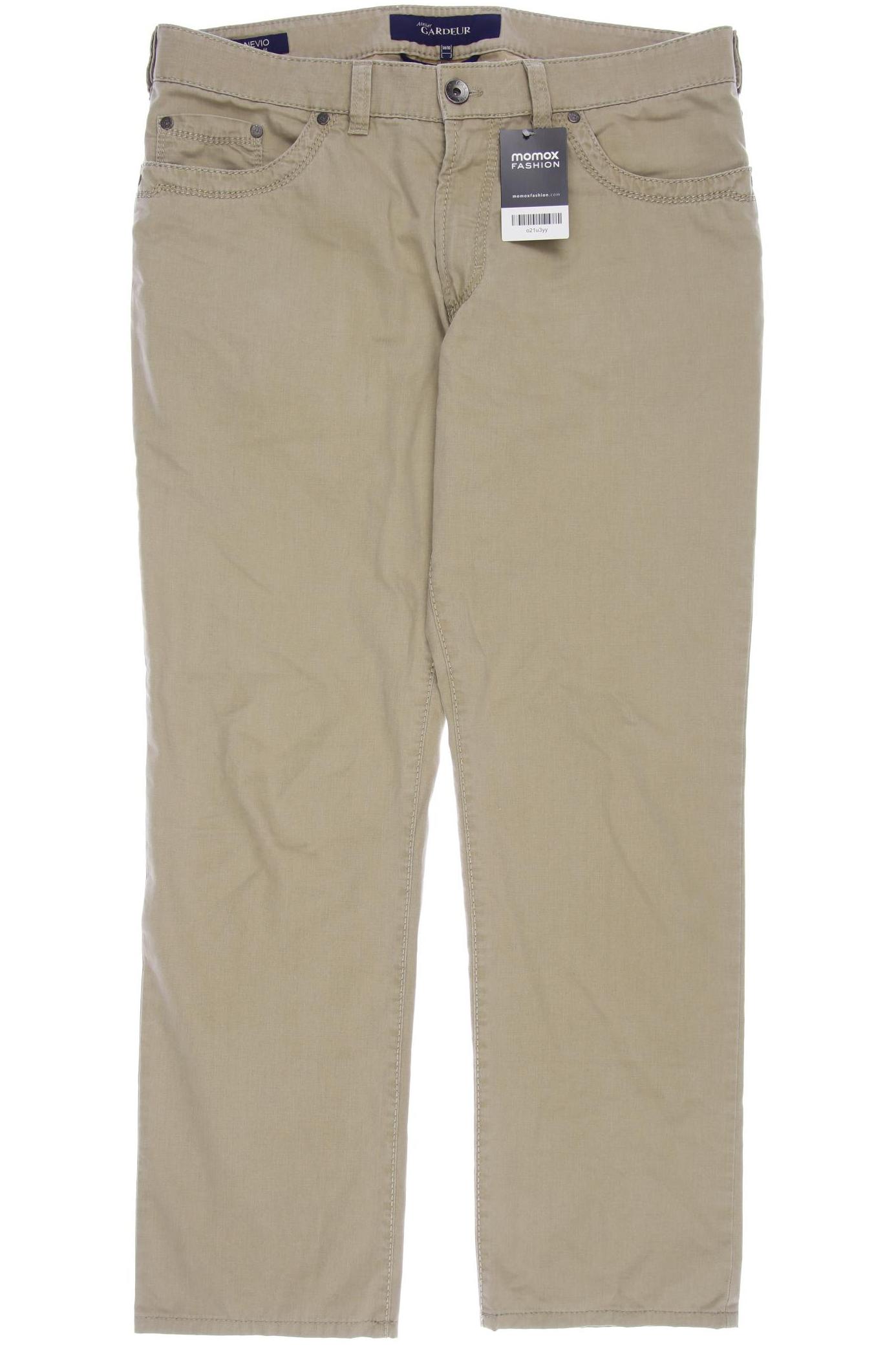 

Atelier Gardeur Herren Stoffhose, beige, Gr. 36