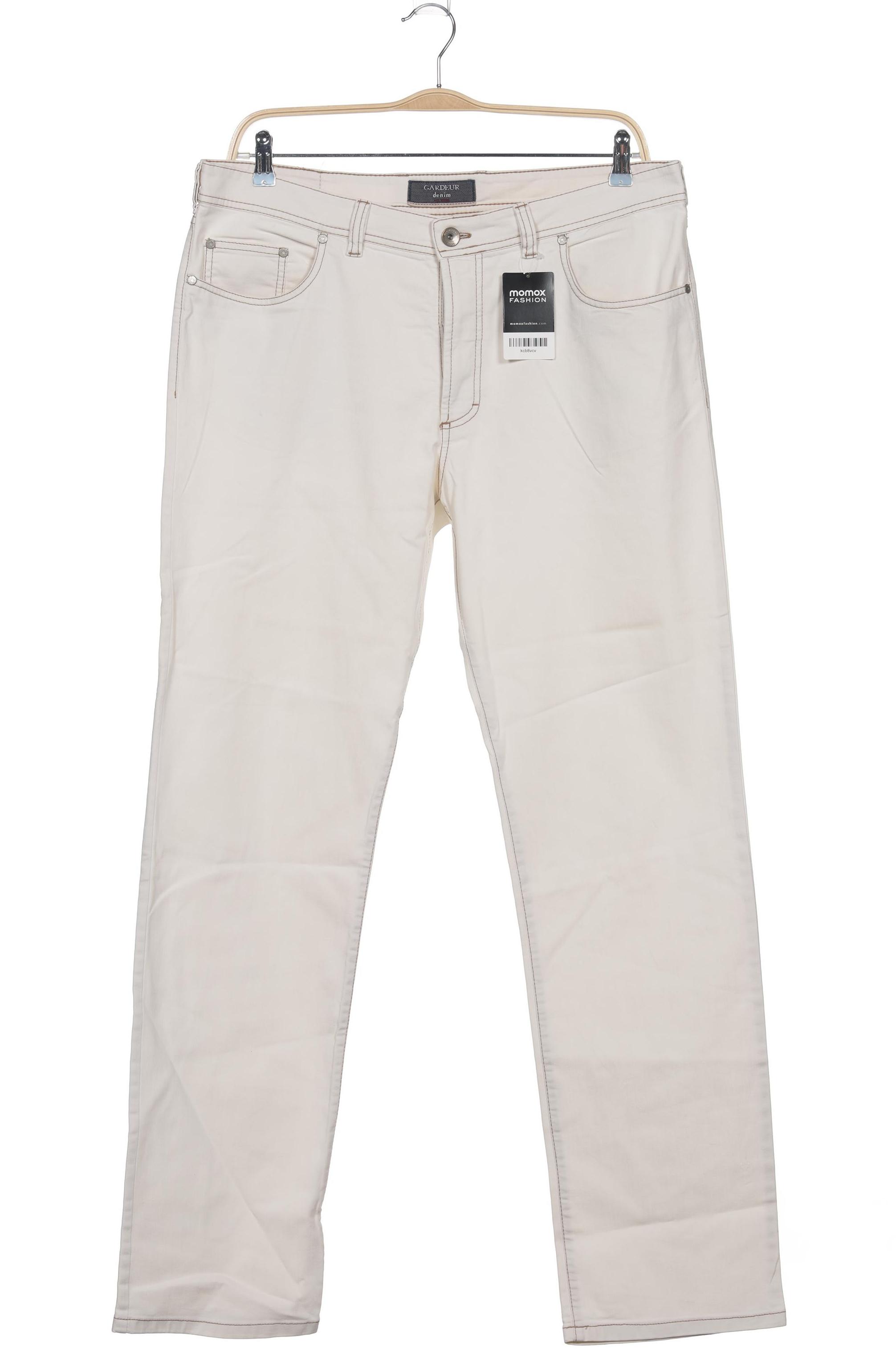 

Atelier Gardeur Herren Jeans, cremeweiß, Gr. 54