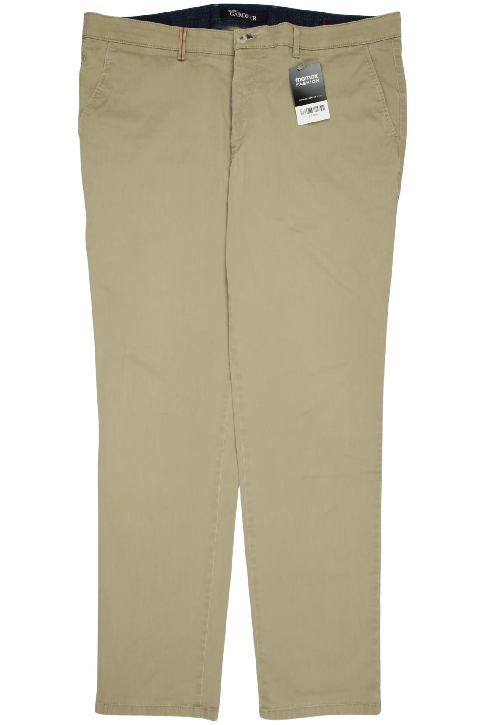 

Atelier Gardeur Herren Stoffhose, beige, Gr. 40