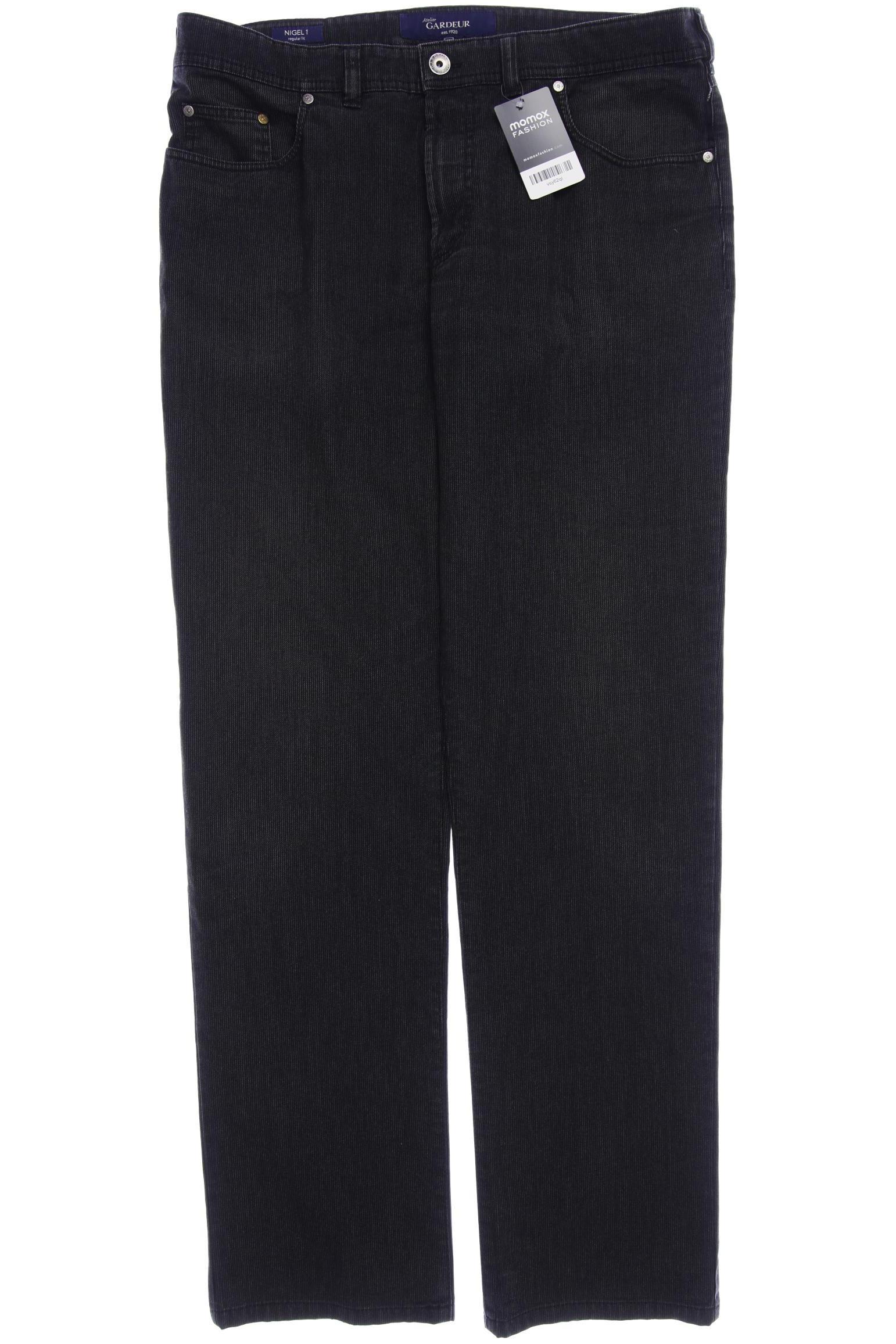 

Atelier Gardeur Herren Stoffhose, schwarz, Gr. 38
