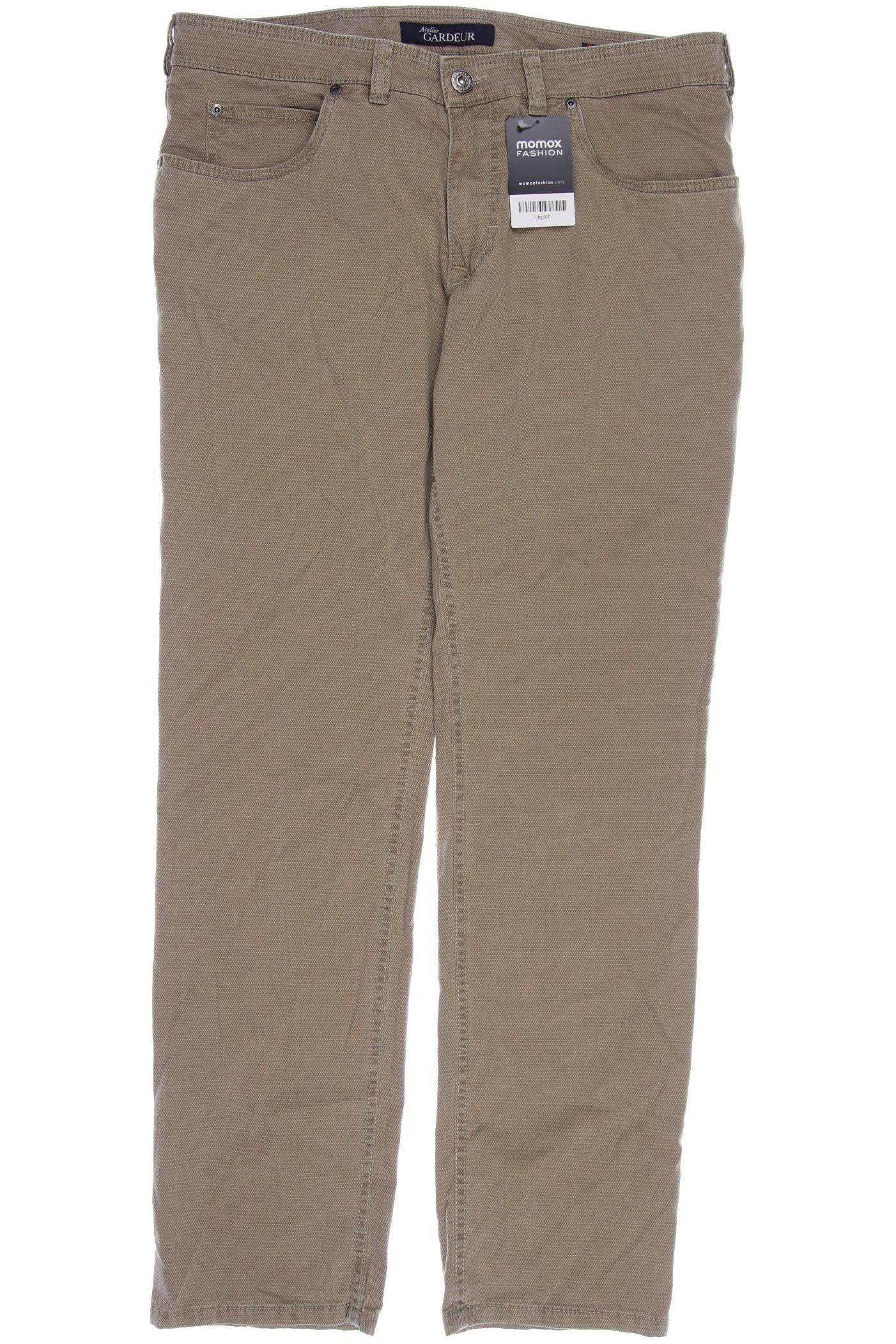 

Atelier Gardeur Herren Stoffhose, beige, Gr. 35