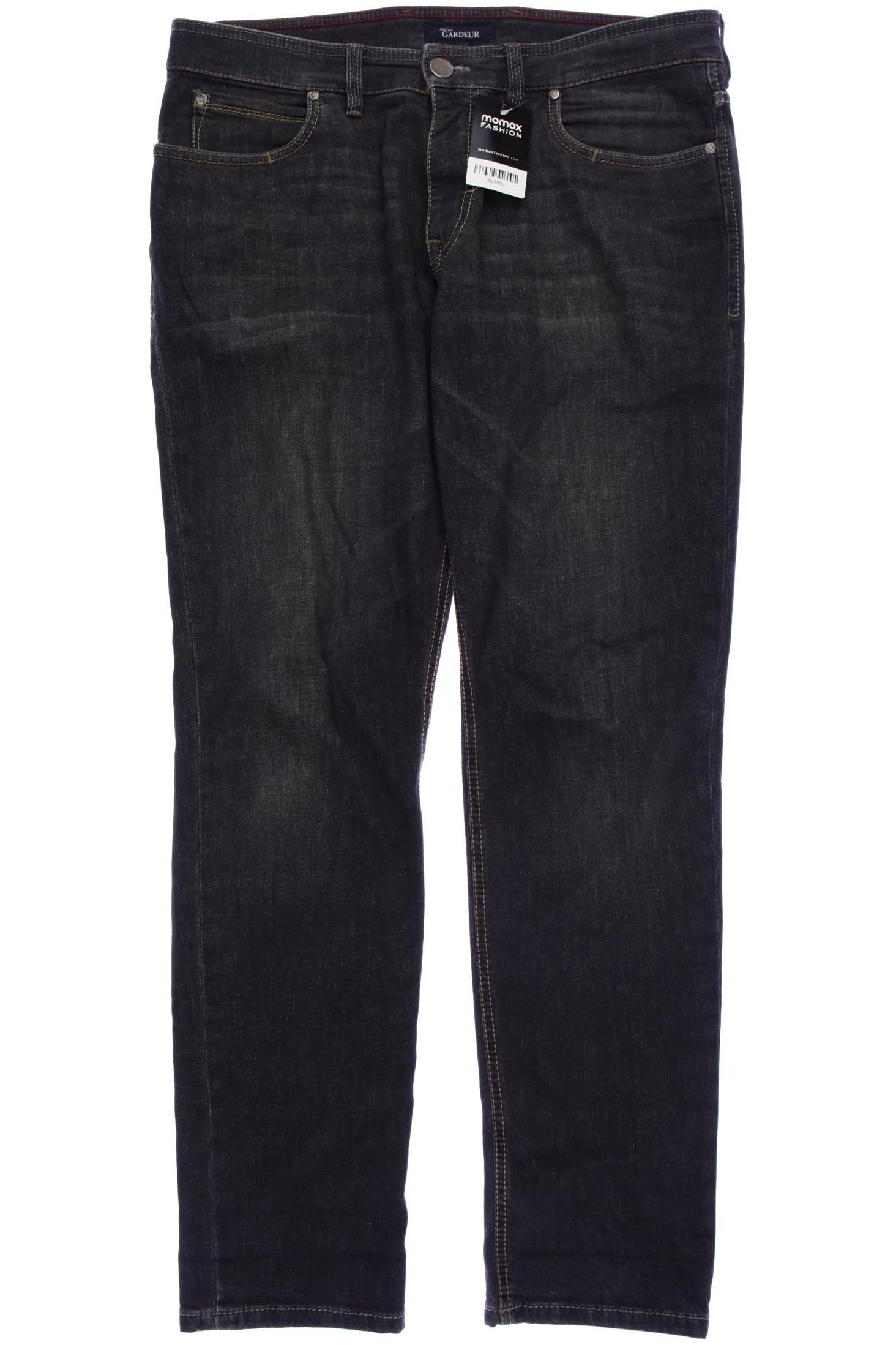 

Atelier Gardeur Herren Stoffhose, schwarz, Gr. 35