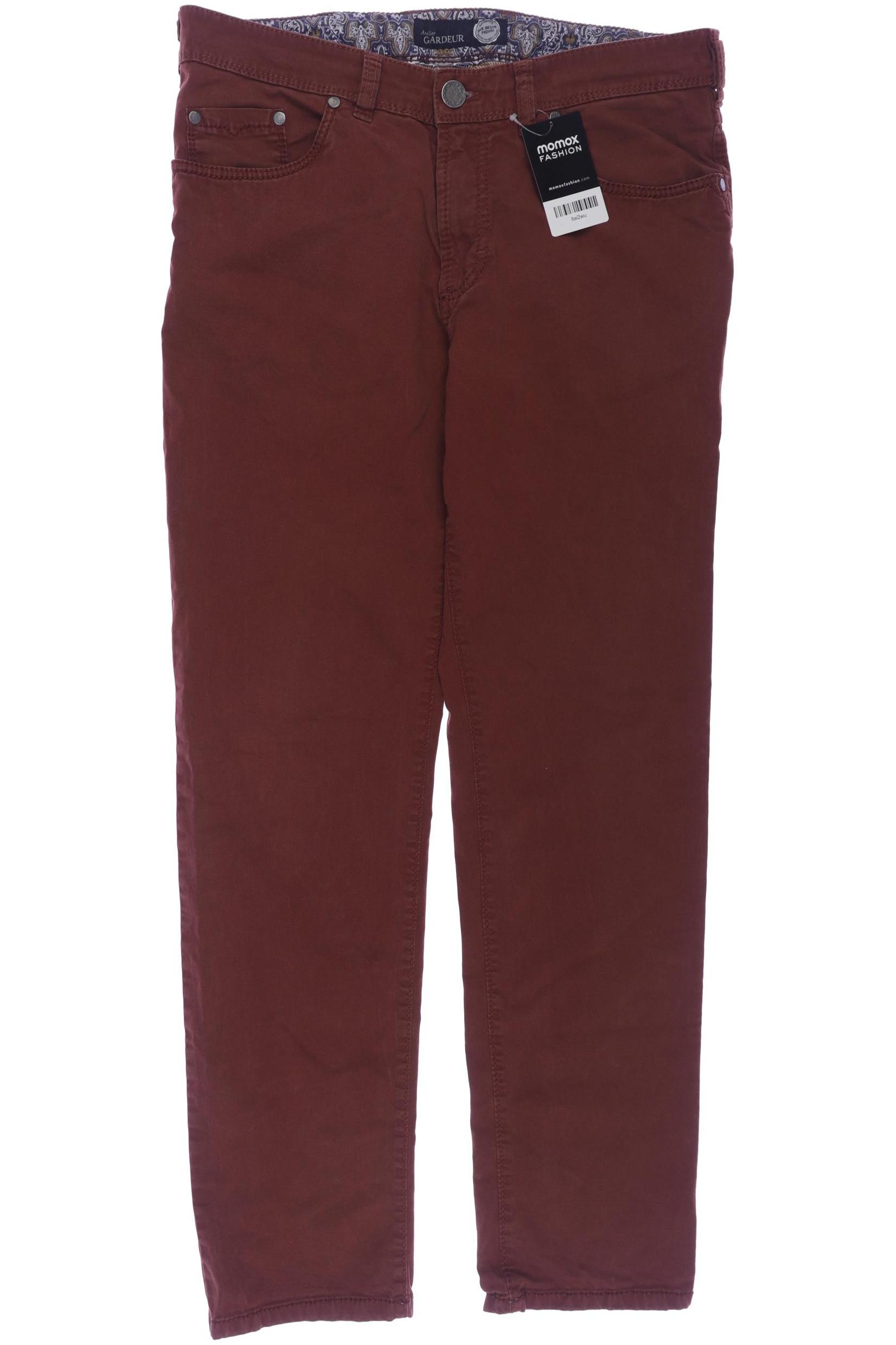 

Atelier Gardeur Herren Jeans, rot, Gr. 33