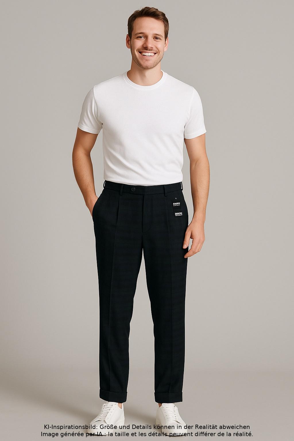 

Atelier Gardeur Herren Stoffhose, marineblau, Gr. 25