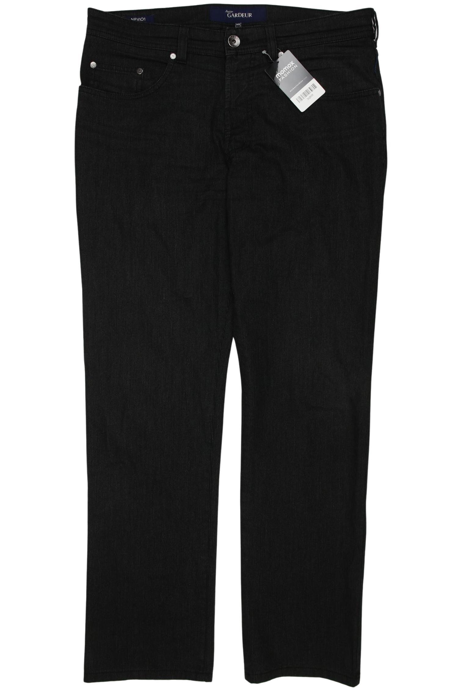 

Atelier Gardeur Herren Stoffhose, schwarz, Gr. 34