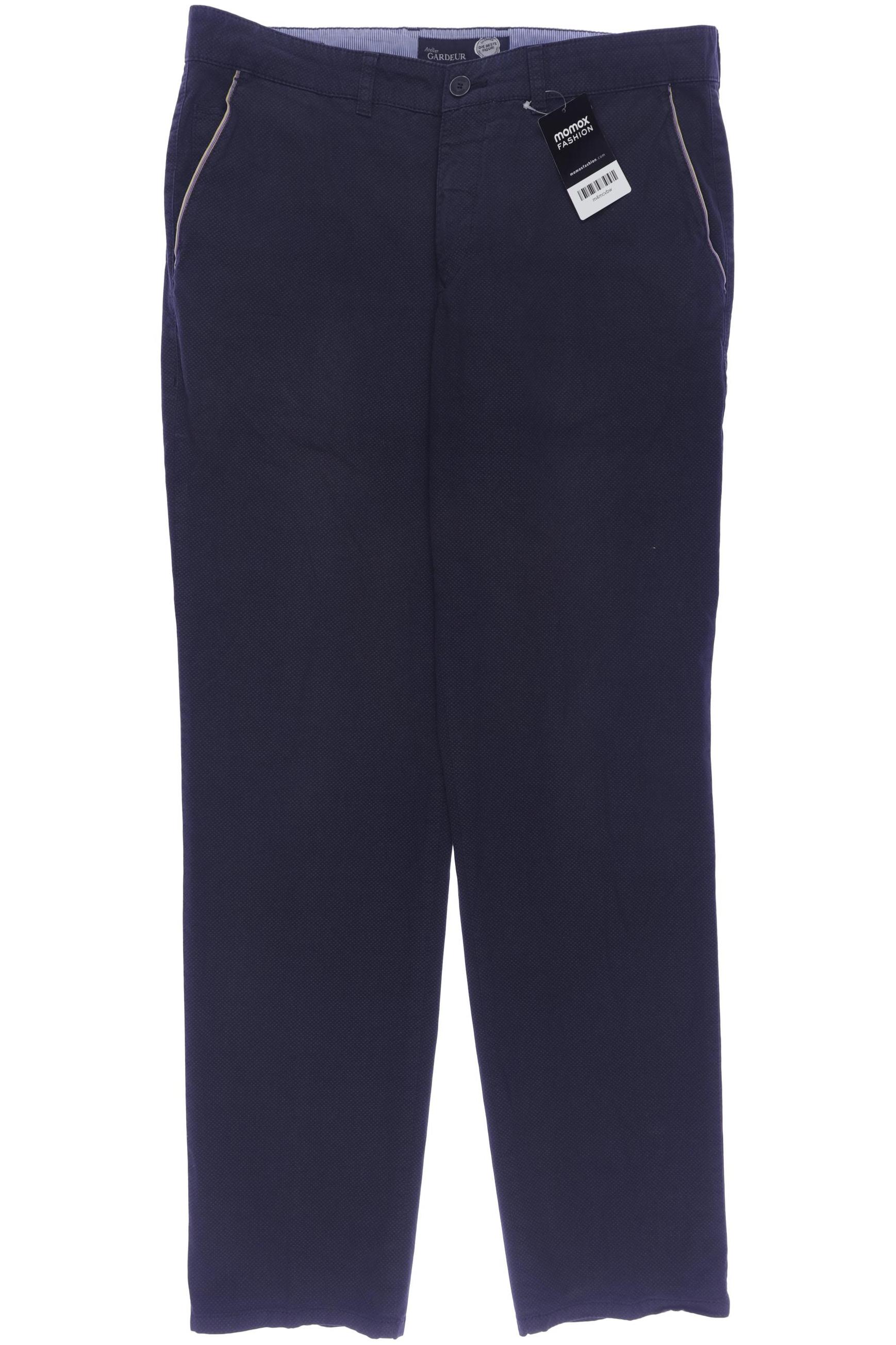 

Atelier Gardeur Herren Stoffhose, marineblau, Gr. 52