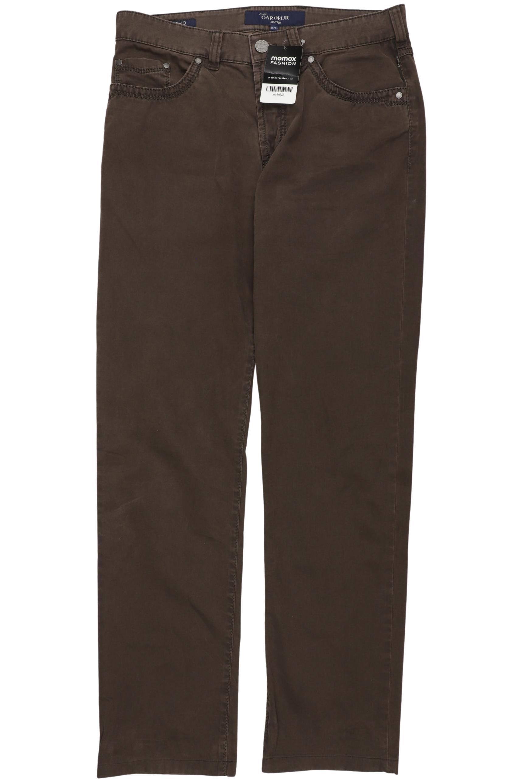 

Atelier Gardeur Herren Stoffhose, braun, Gr. 33
