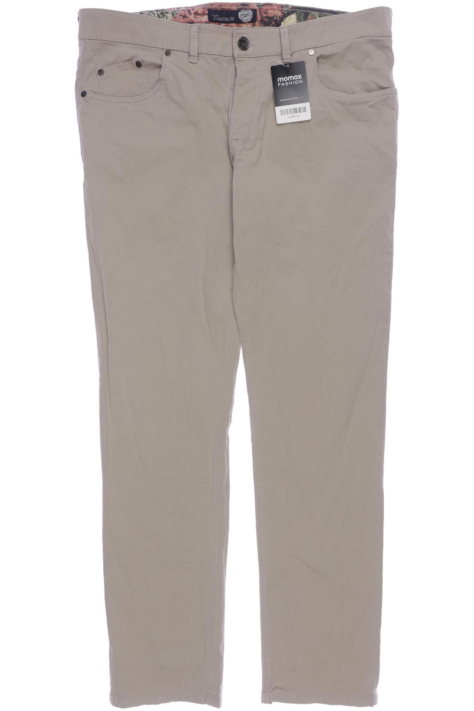 

Atelier Gardeur Herren Stoffhose, beige, Gr. 38