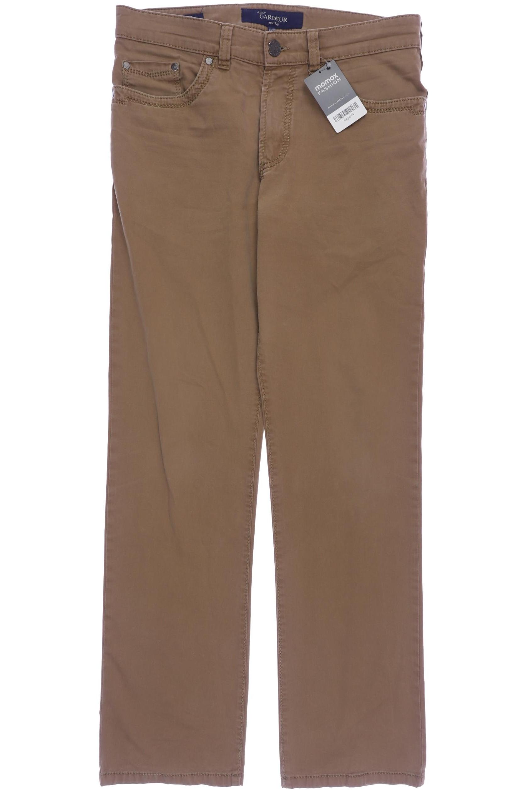 

Atelier Gardeur Herren Stoffhose, braun, Gr. 33