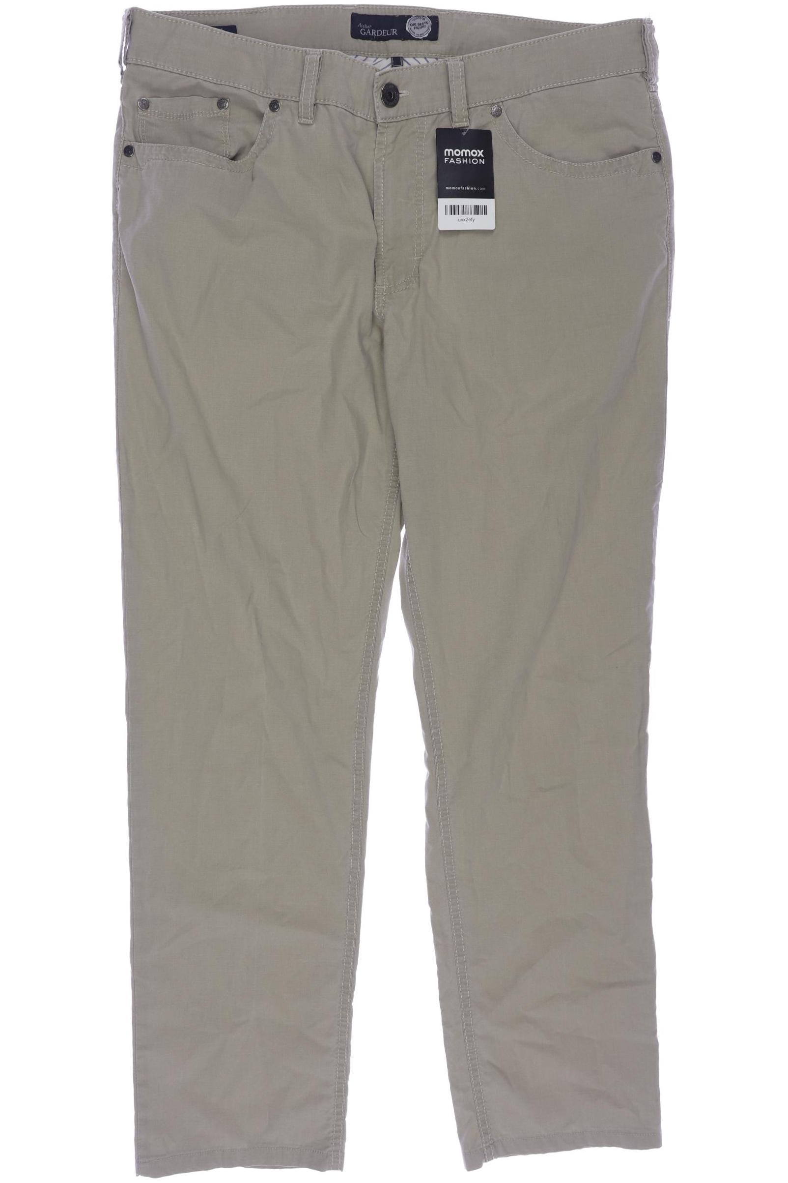 

Atelier Gardeur Herren Stoffhose, beige, Gr. 36