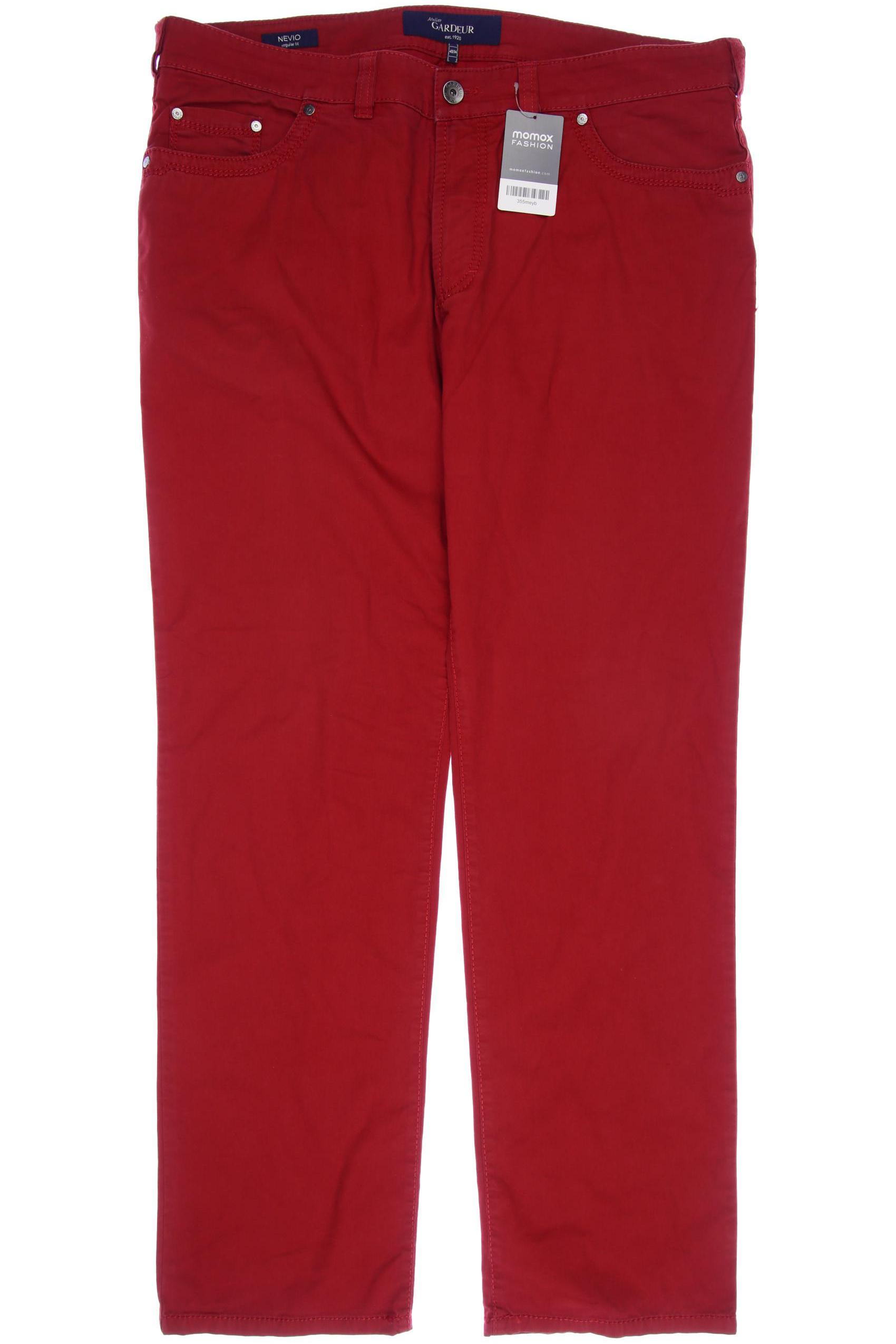 

Atelier Gardeur Herren Stoffhose, rot, Gr. 58