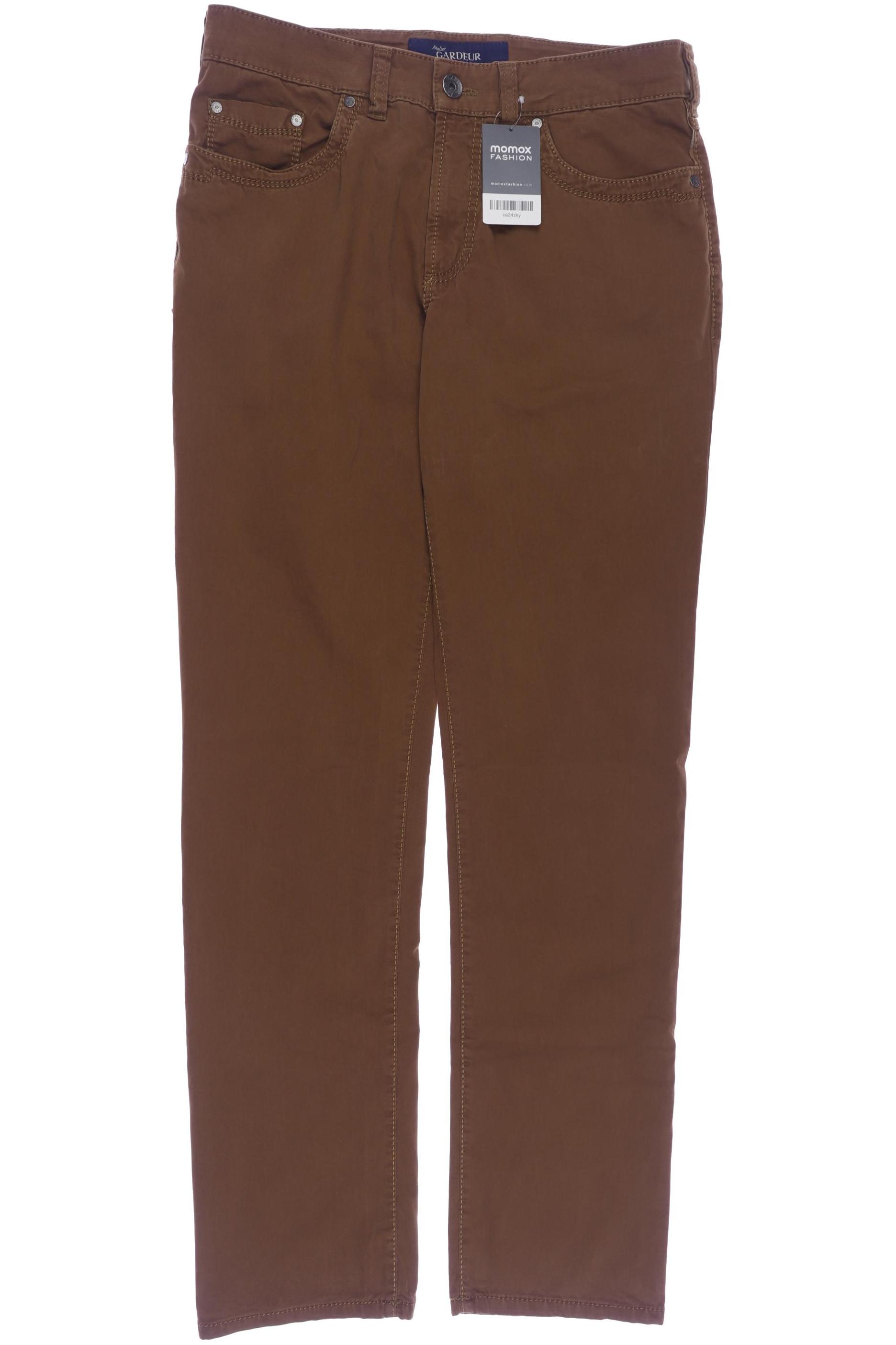 

Atelier Gardeur Herren Jeans, braun, Gr. 33