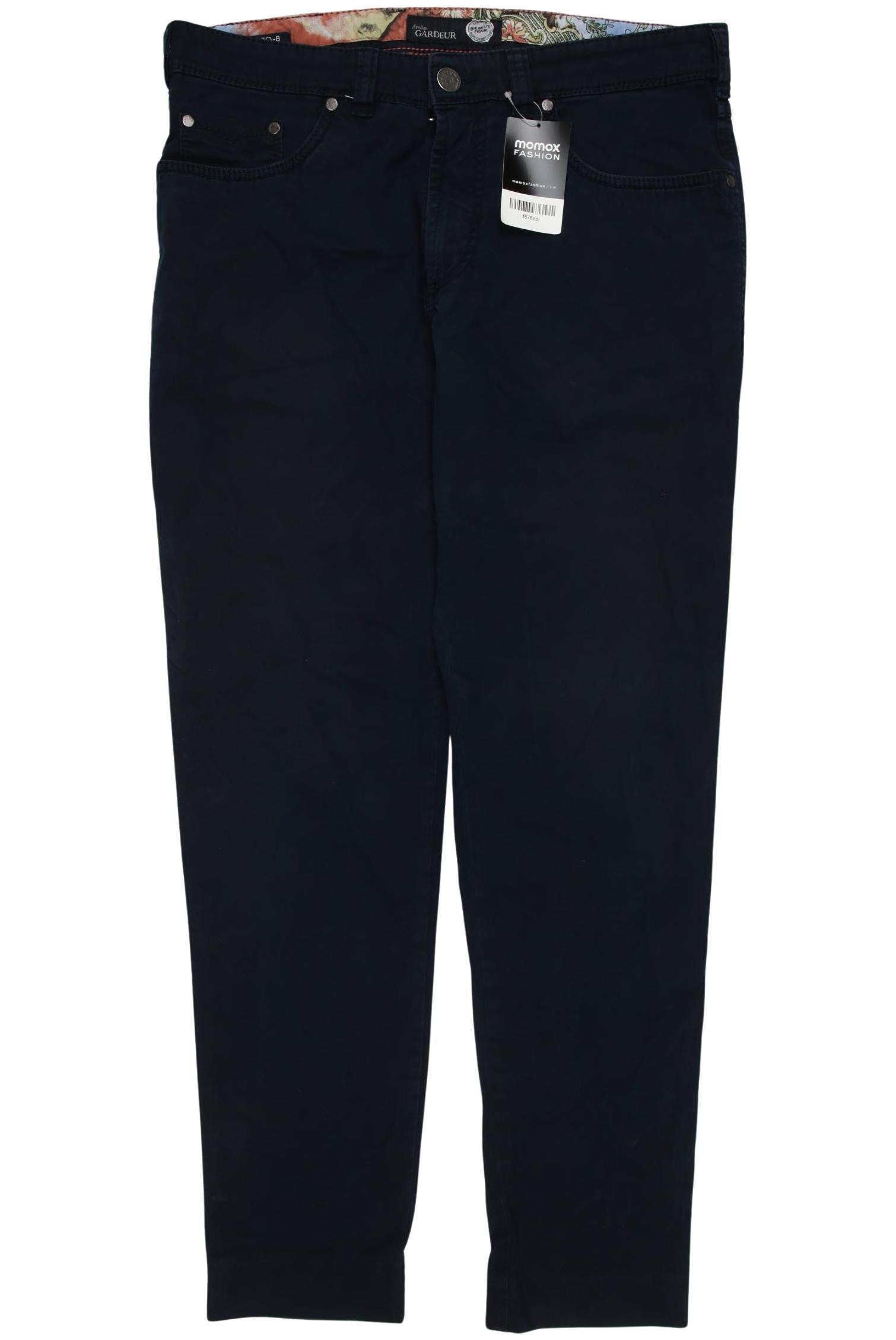 

Atelier Gardeur Herren Stoffhose, marineblau, Gr. 34
