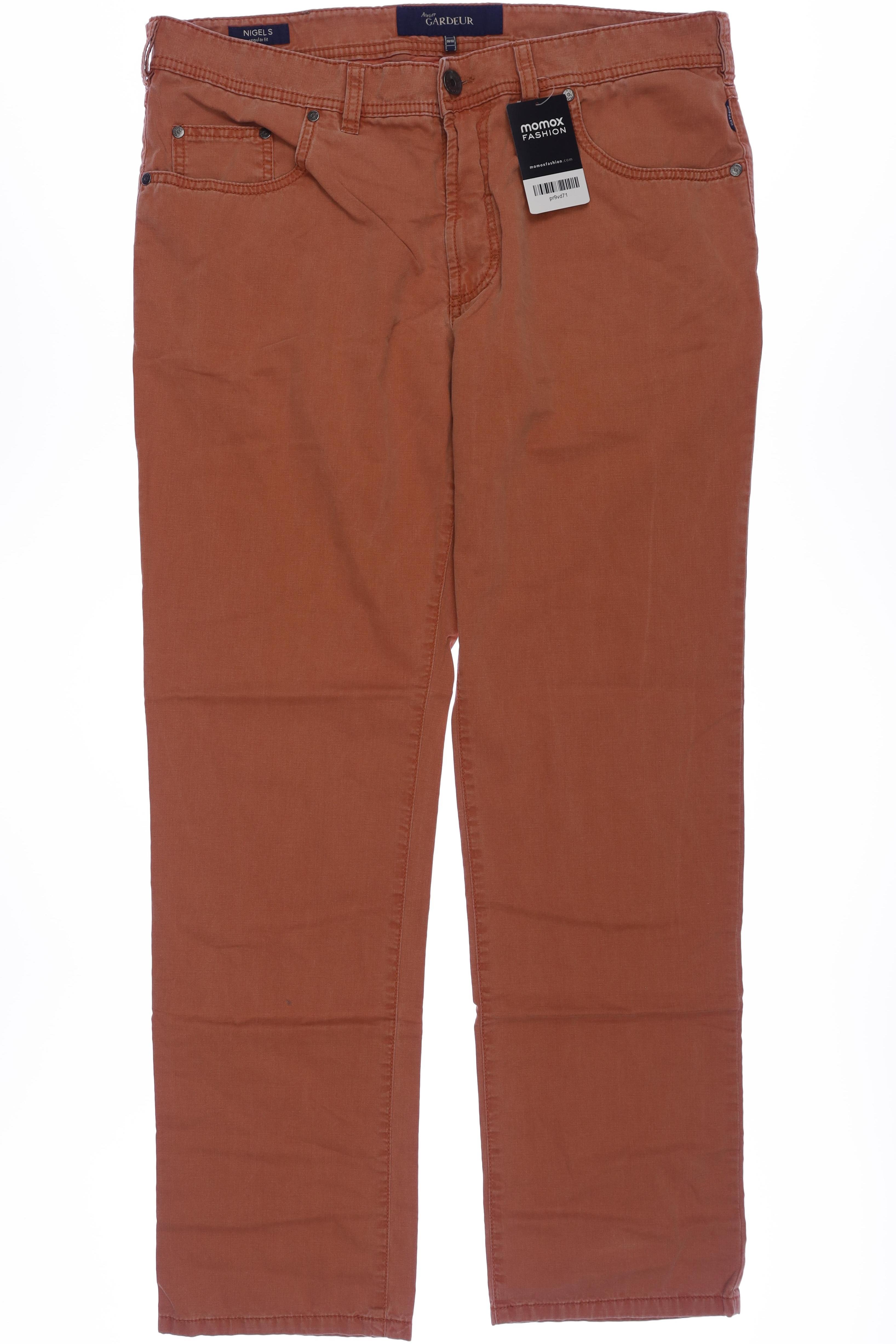 

Atelier Gardeur Herren Stoffhose, orange, Gr. 38