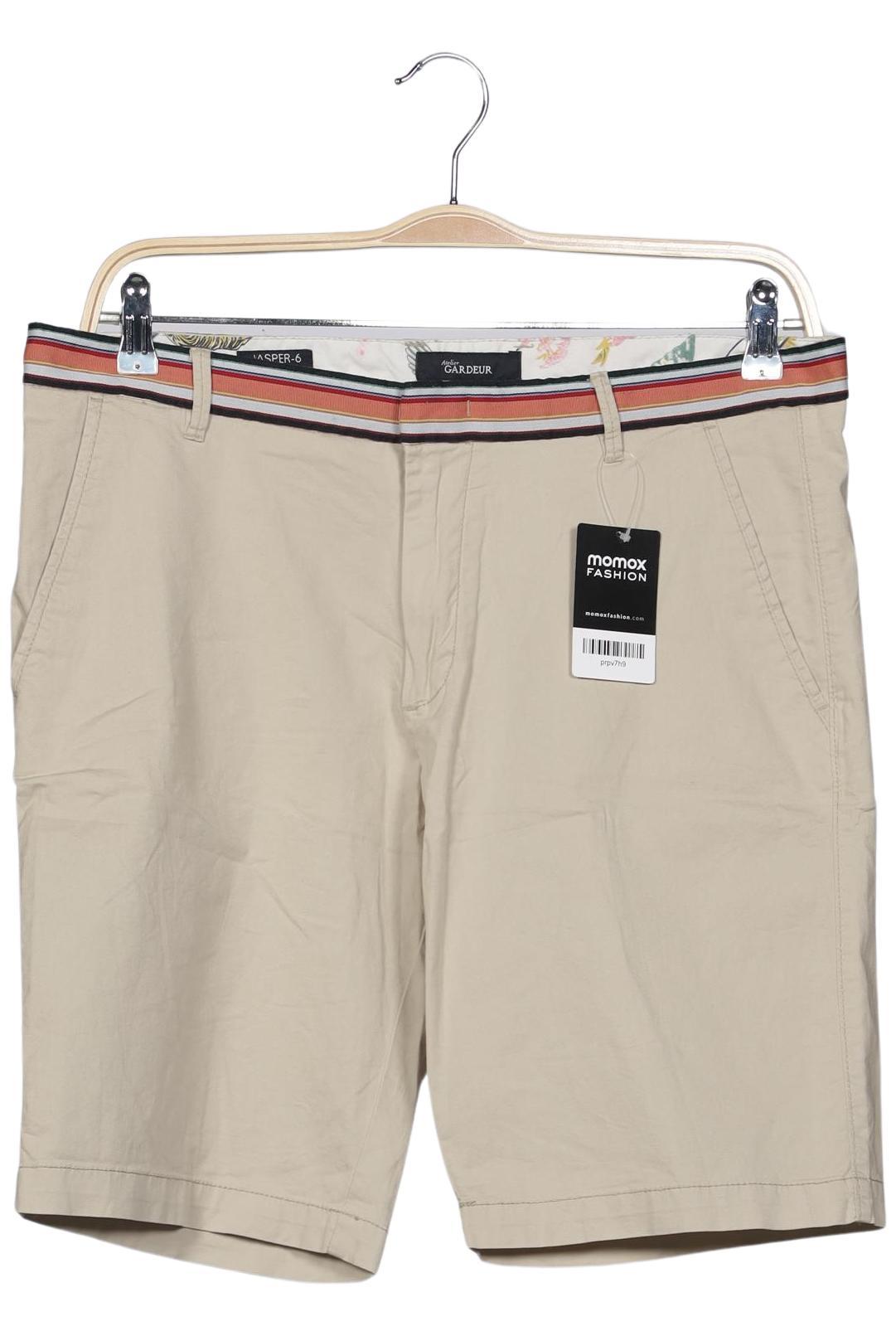 

Atelier Gardeur Herren Shorts, cremeweiß, Gr. 50