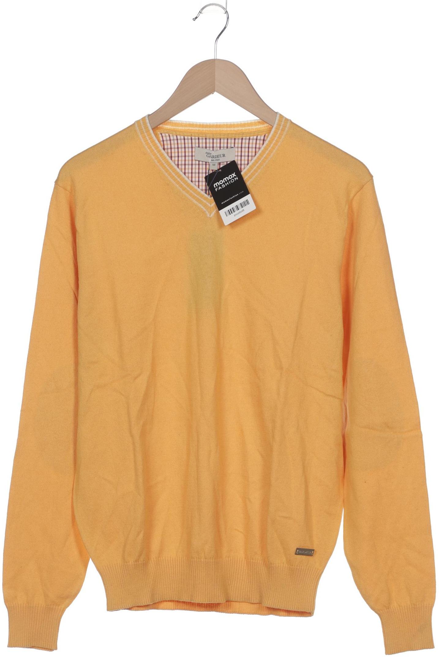 

Atelier Gardeur Herren Pullover, gelb, Gr. 48