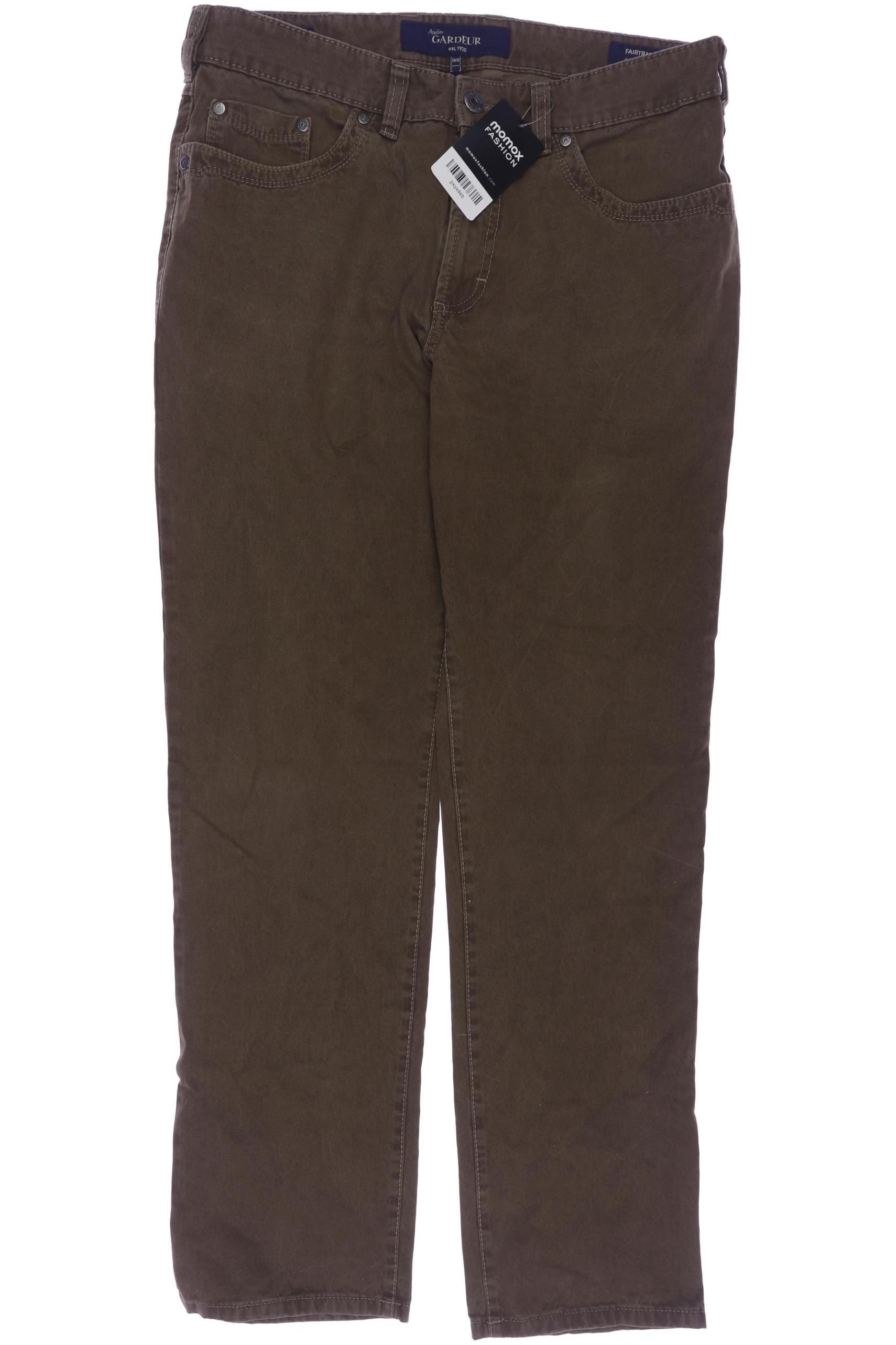 

Atelier Gardeur Herren Jeans, braun, Gr. 34