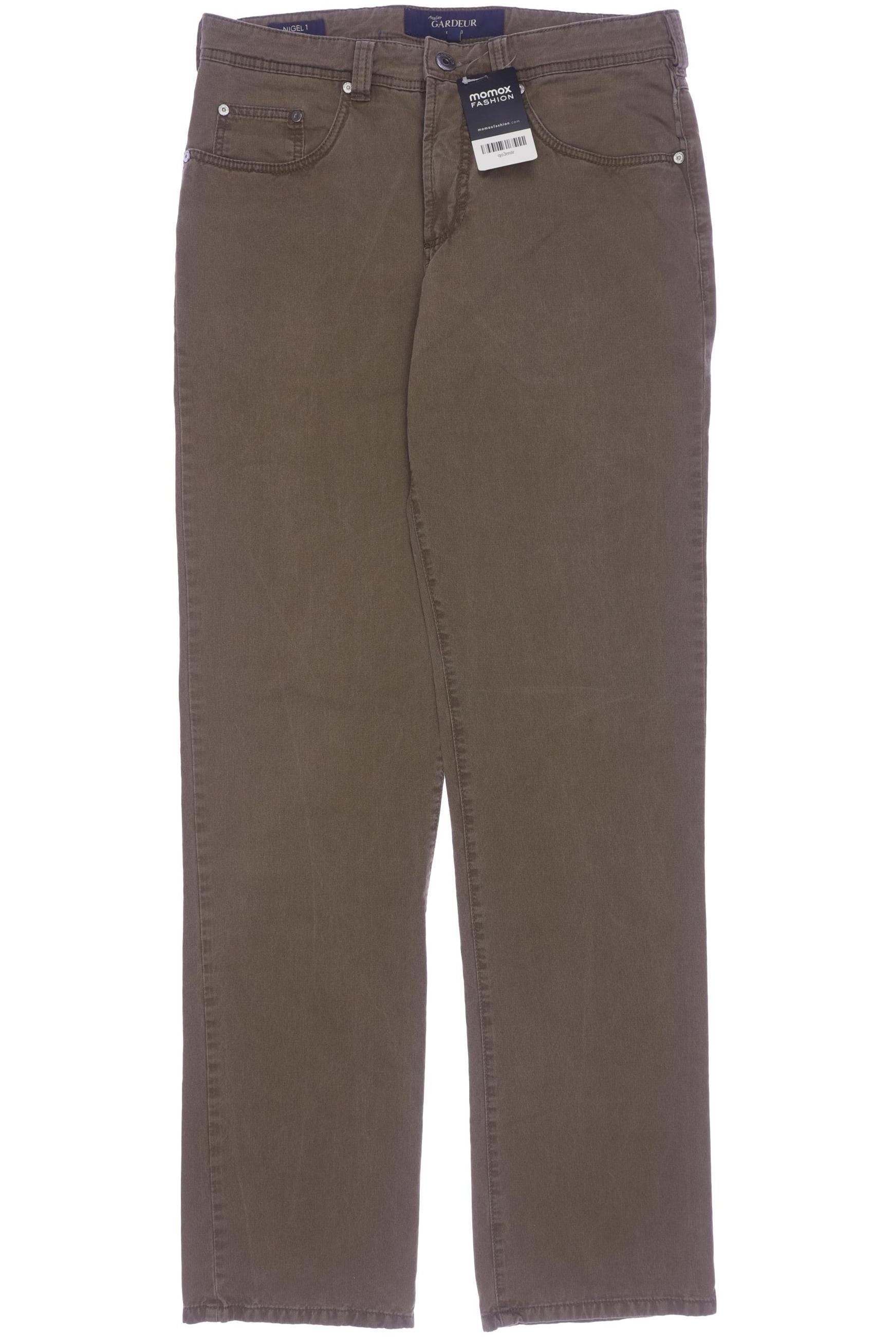 

Atelier Gardeur Herren Jeans, braun, Gr. 33