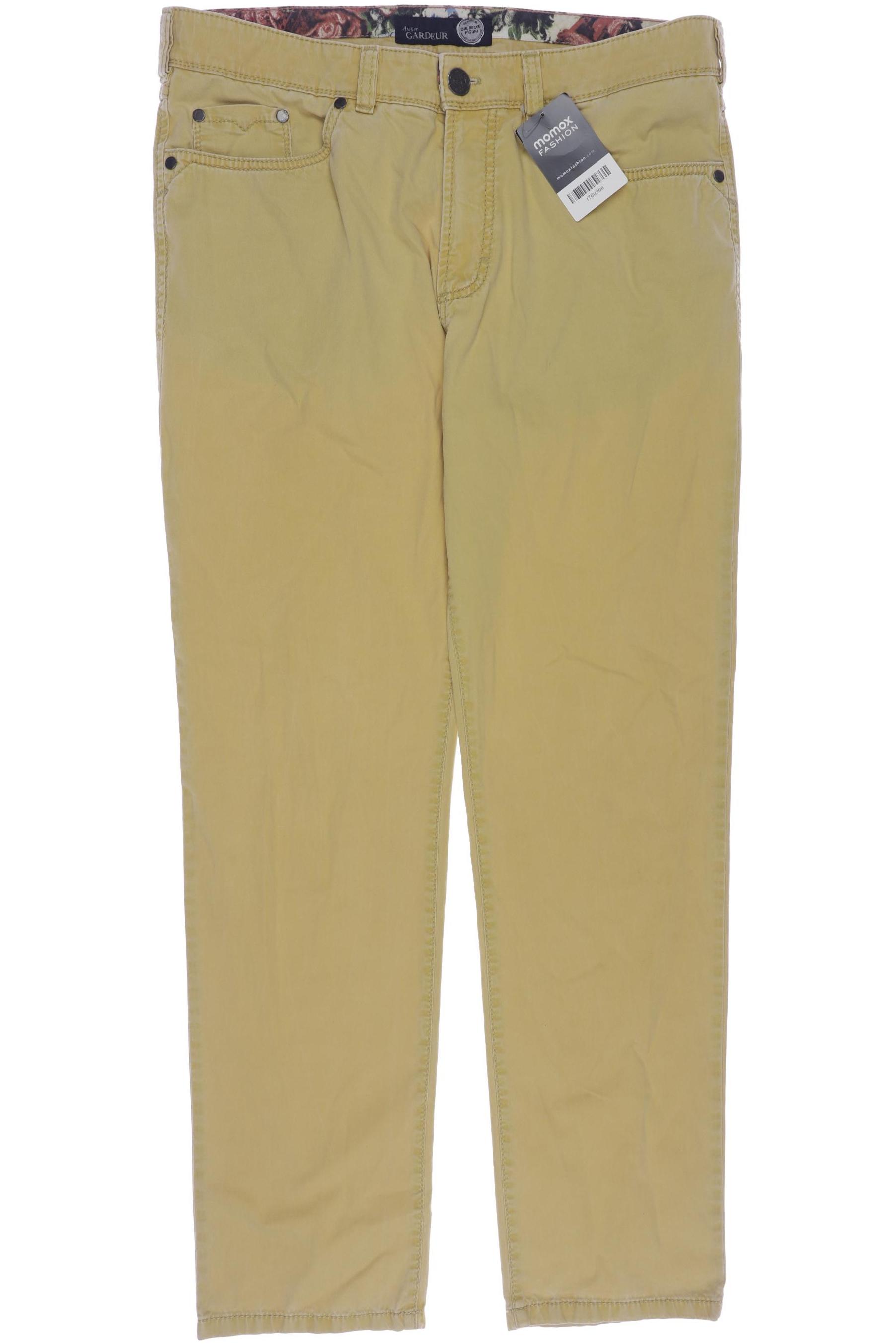 

Atelier Gardeur Herren Stoffhose, gelb, Gr. 34