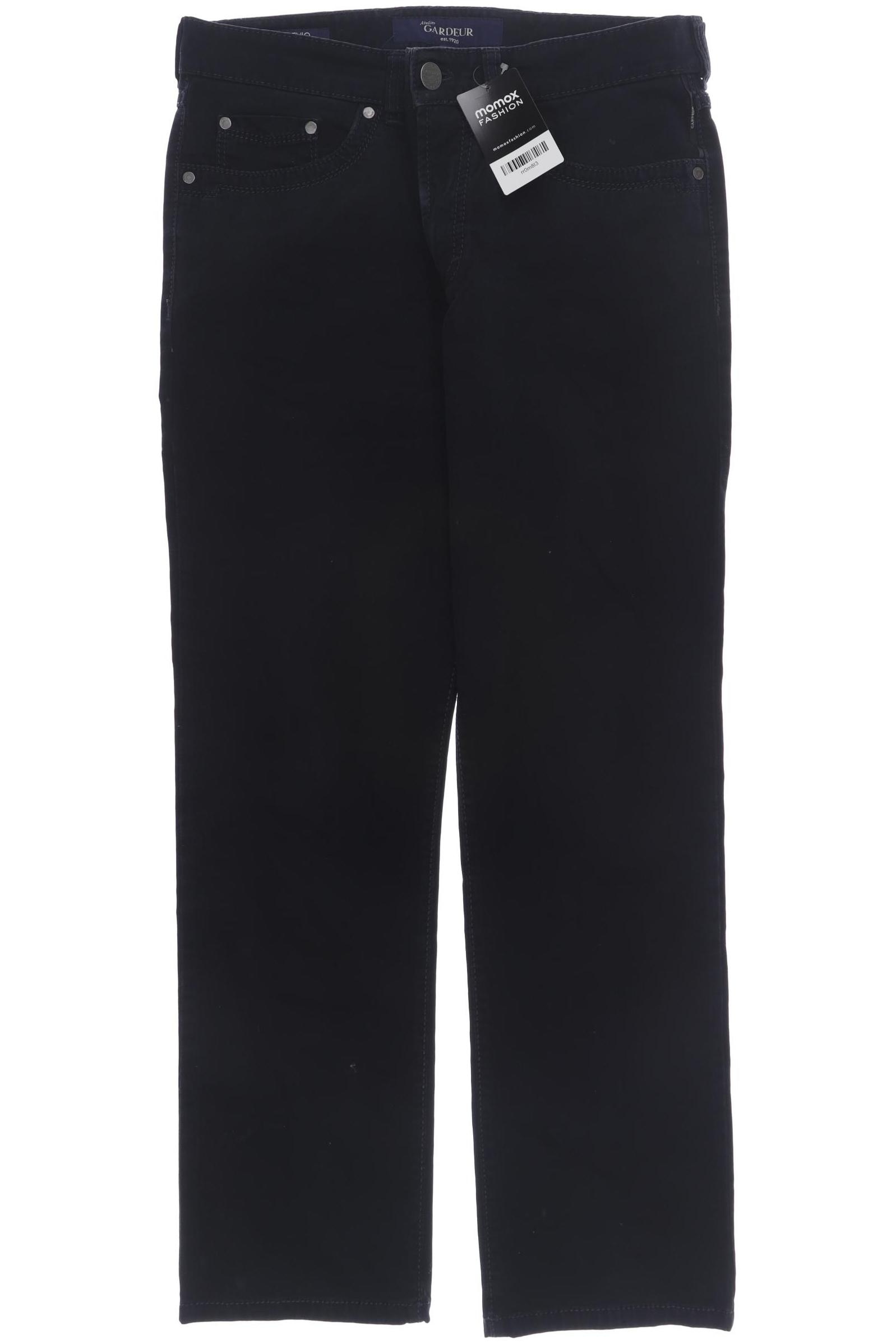 

Atelier Gardeur Herren Stoffhose, schwarz