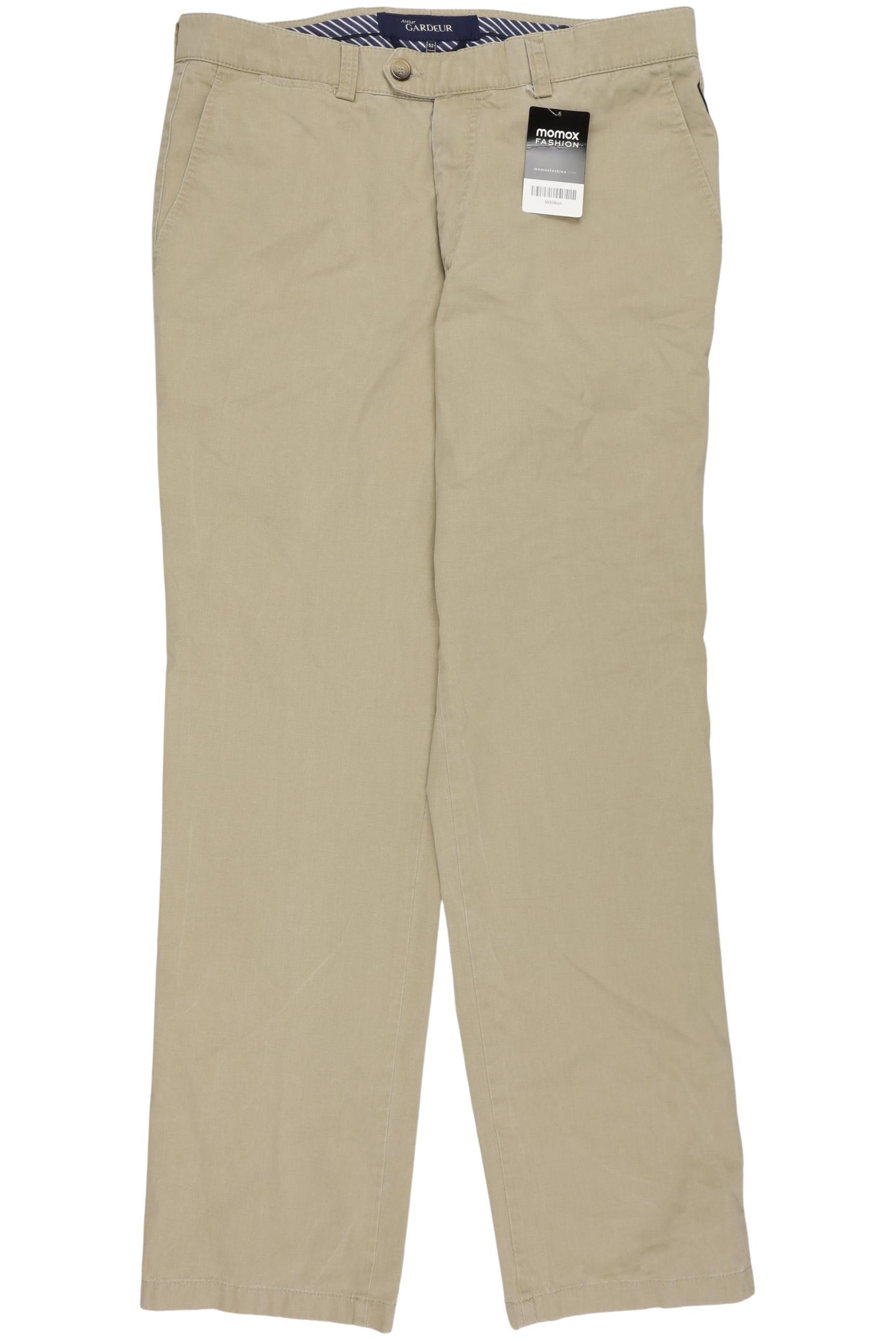

Atelier Gardeur Herren Stoffhose, beige, Gr. 52