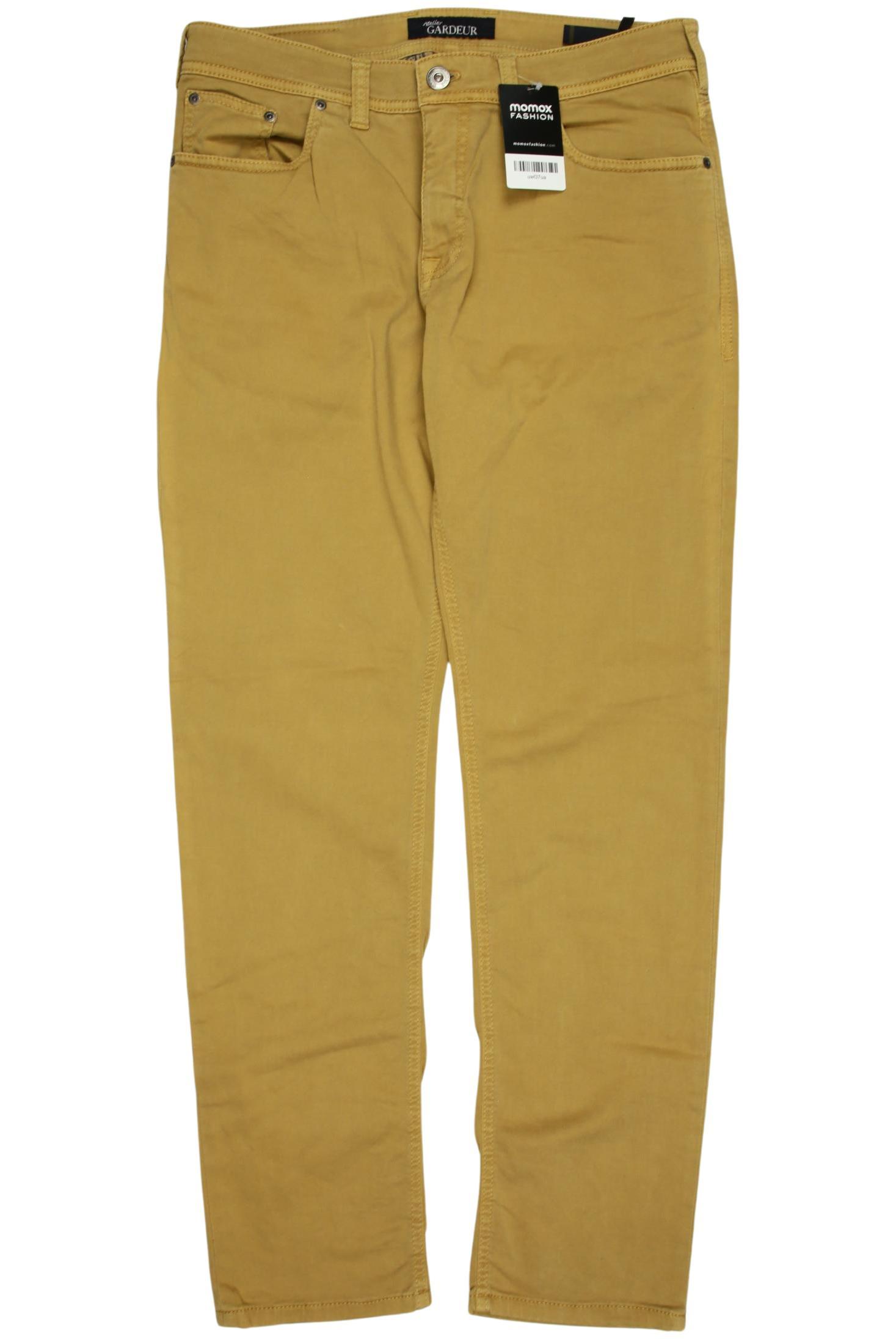 

Atelier Gardeur Herren Jeans, gelb, Gr. 35