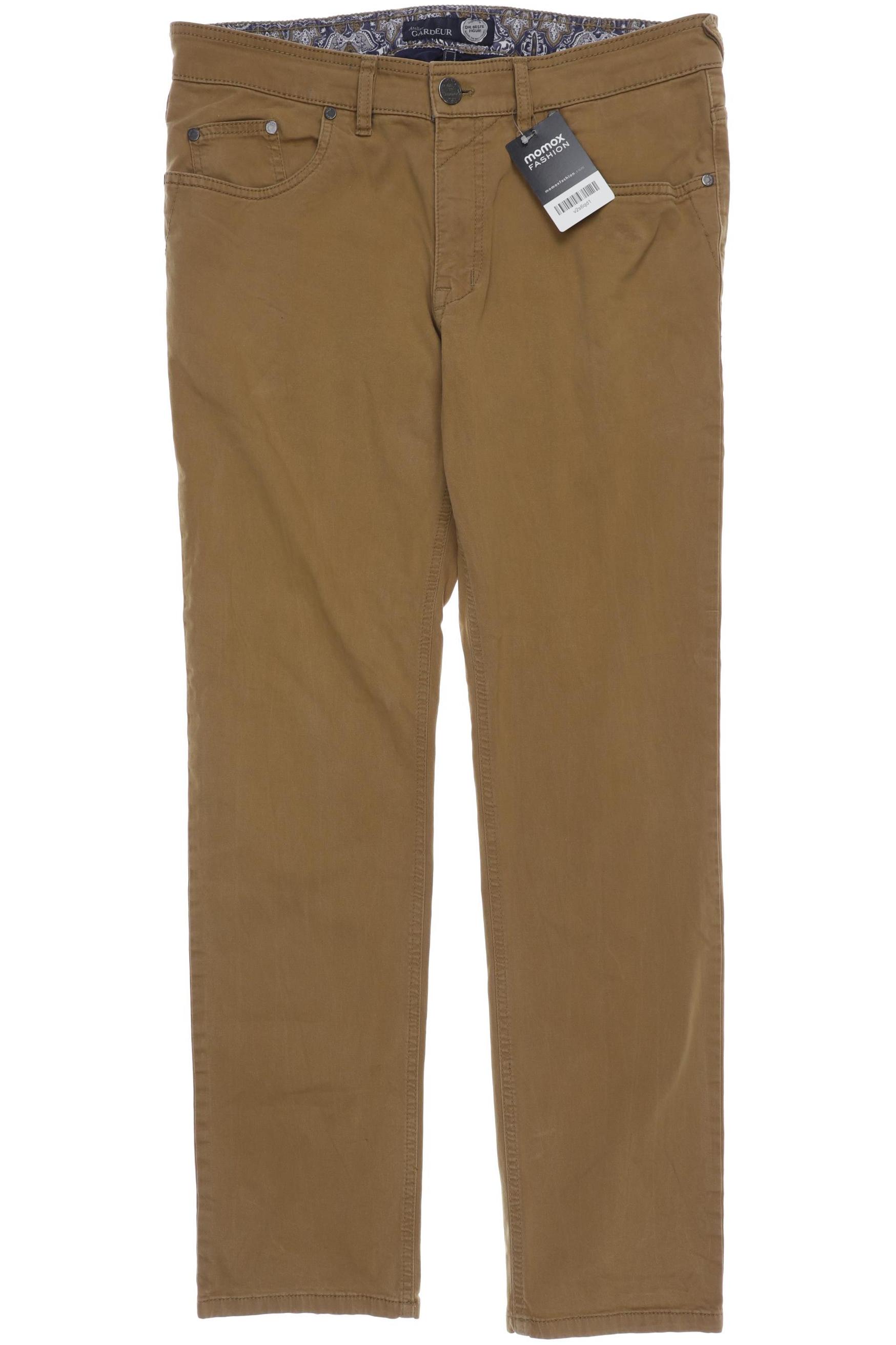 

Atelier Gardeur Herren Jeans, braun, Gr. 33
