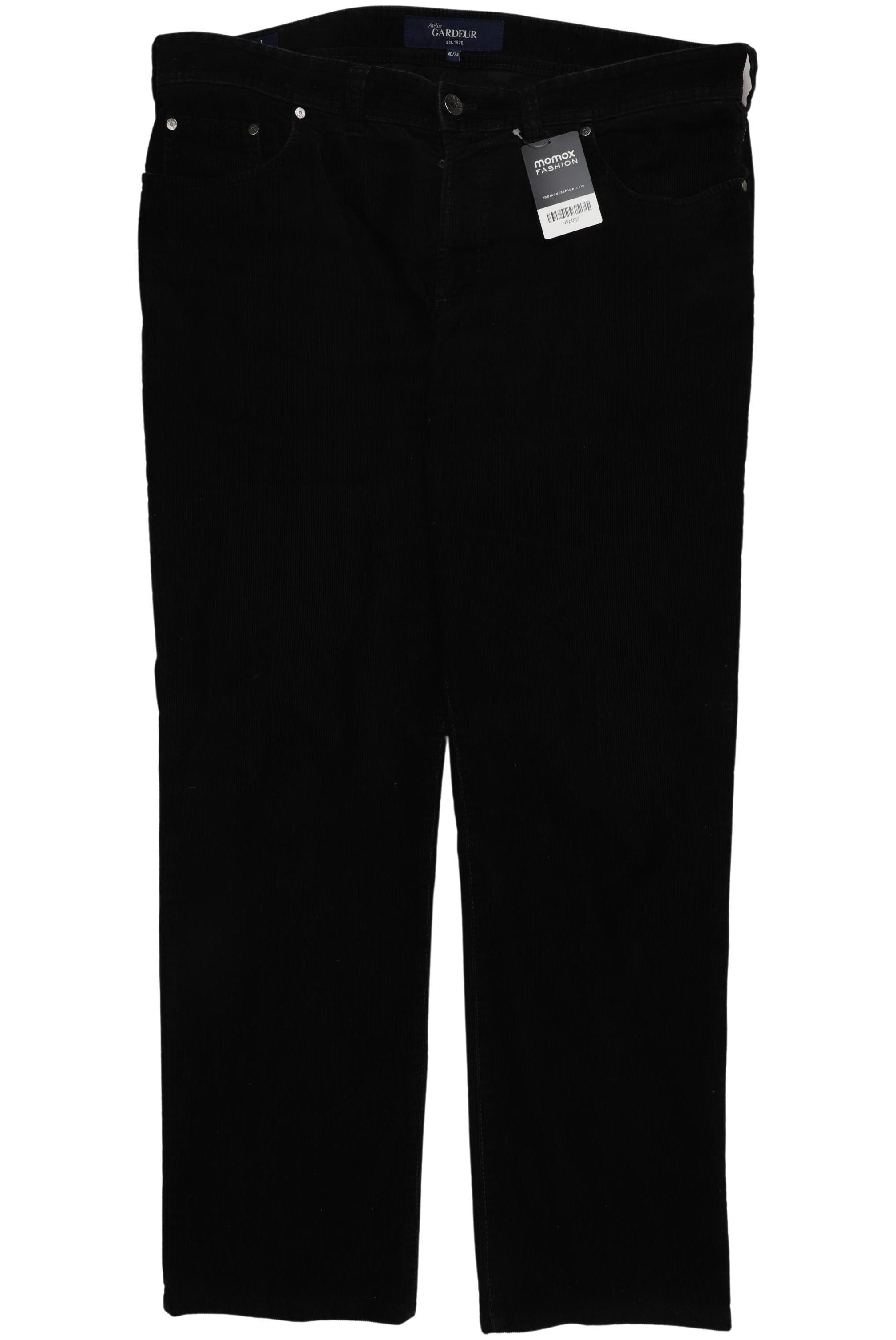 

Atelier Gardeur Herren Stoffhose, schwarz, Gr. 56