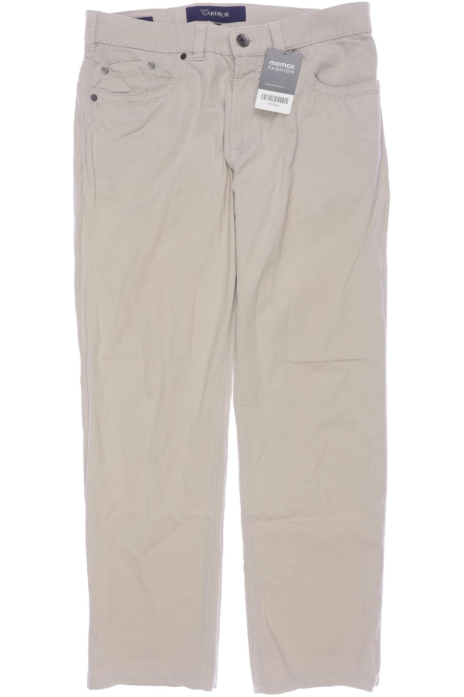 

Atelier Gardeur Herren Stoffhose, beige, Gr. 33
