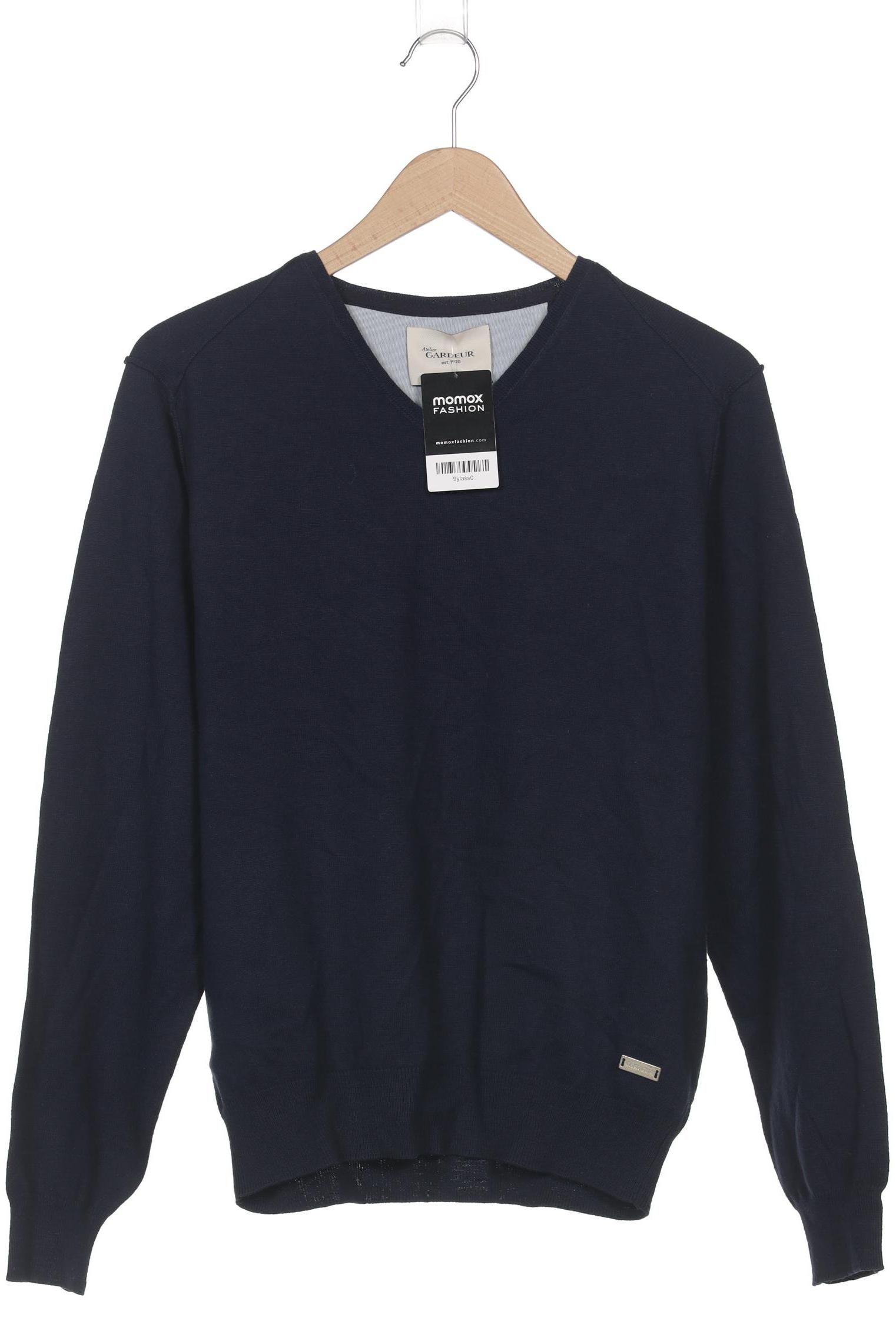 

Atelier Gardeur Herren Pullover, marineblau, Gr. 48