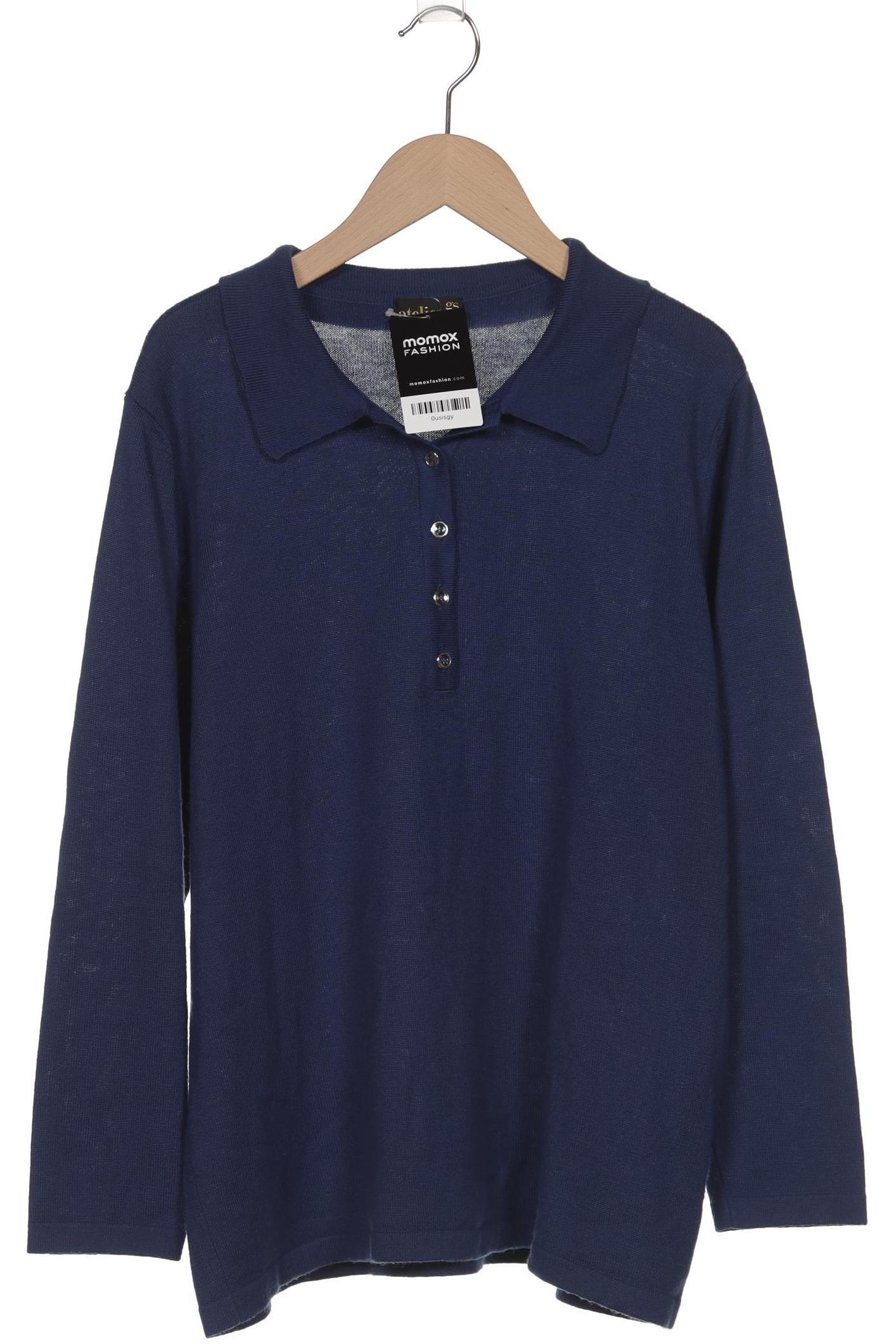 

Atelier Goldner Schnitt Damen Pullover, marineblau