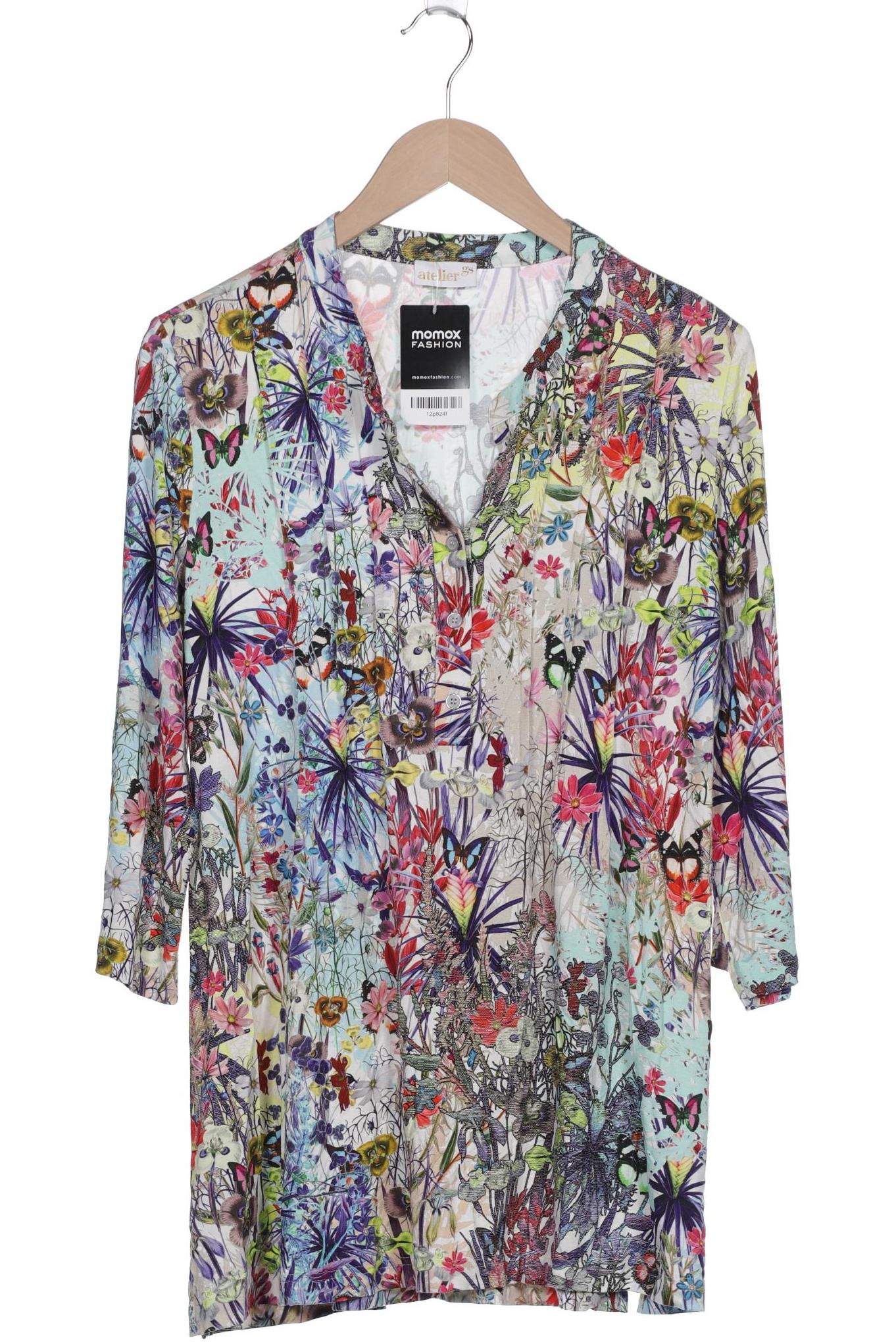 

Atelier Goldner Schnitt Damen Langarmshirt, mehrfarbig