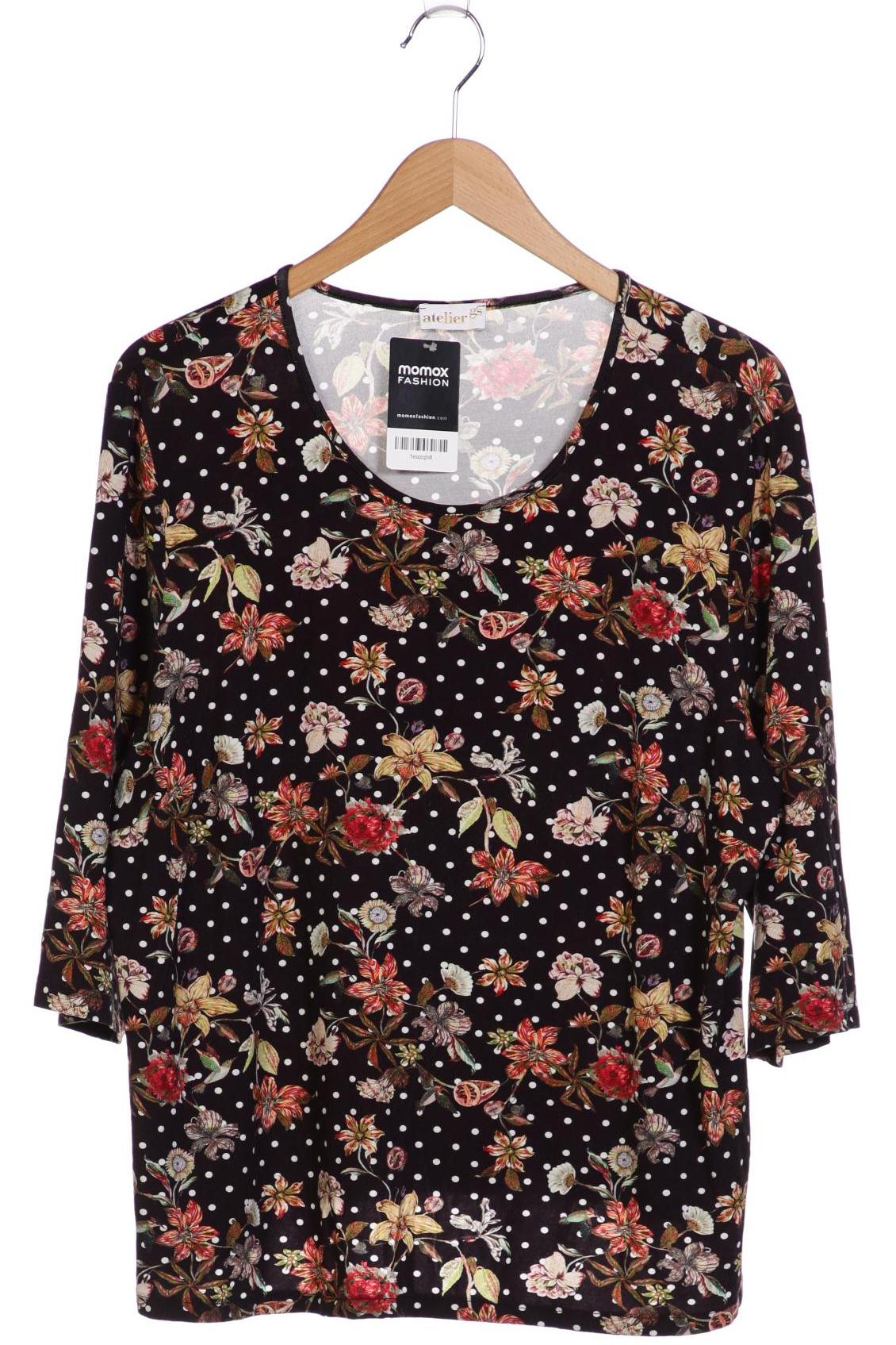 

Atelier Goldner Schnitt Damen T-Shirt, schwarz