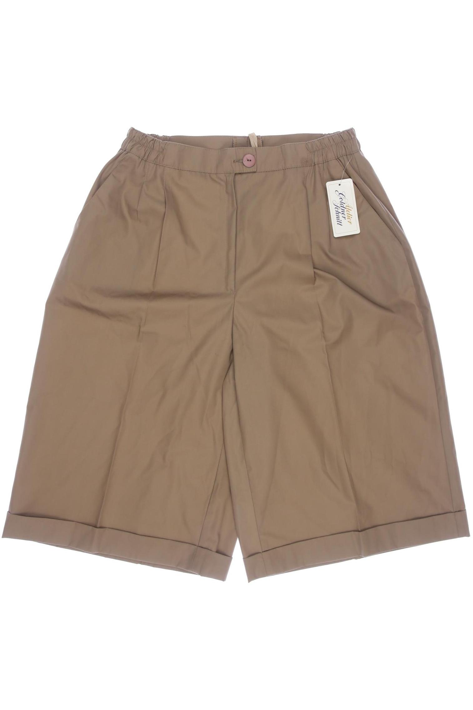 

Atelier Goldner Schnitt Damen Shorts, beige, Gr. 22