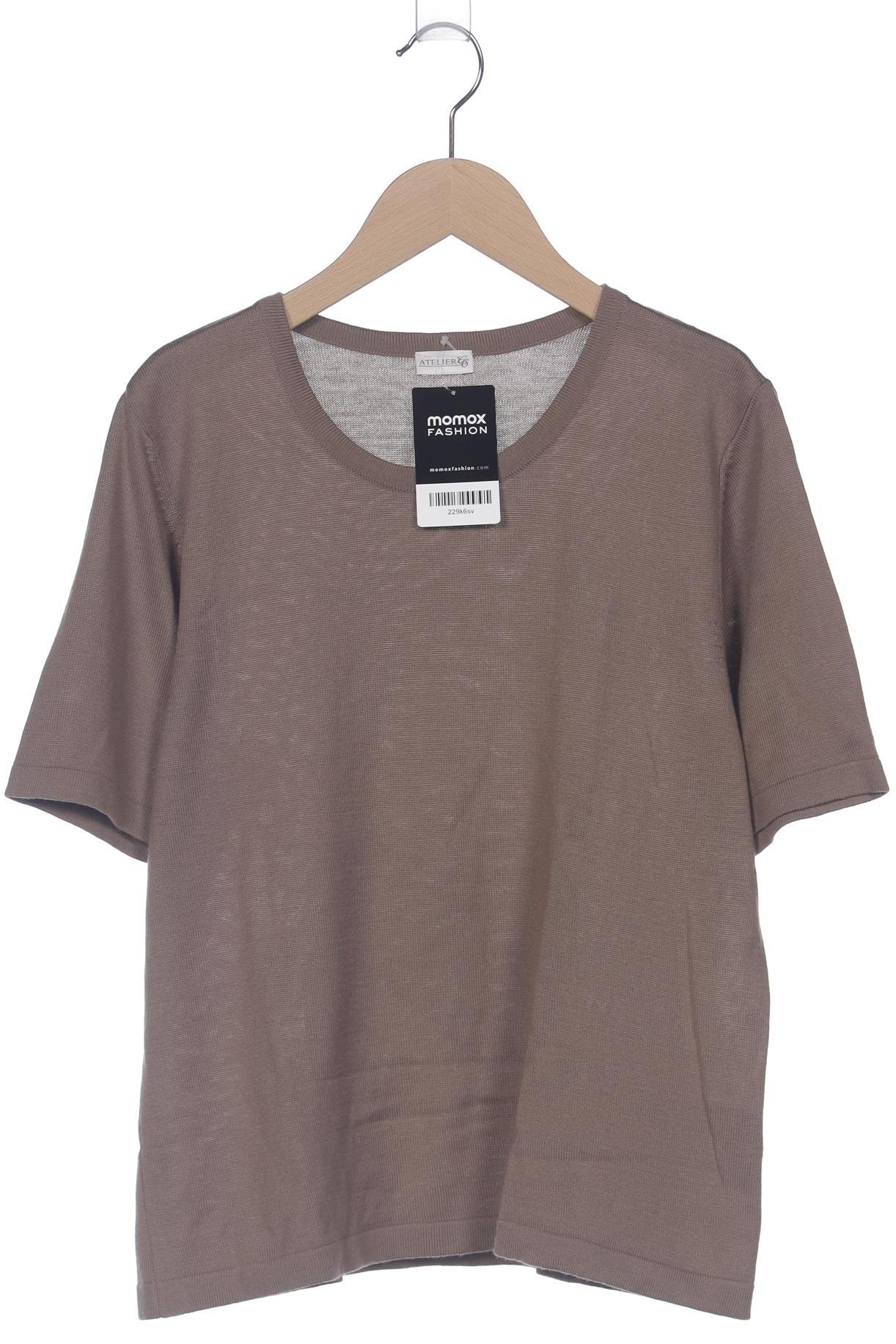 

Atelier Goldner Schnitt Damen Pullover, braun, Gr. 36