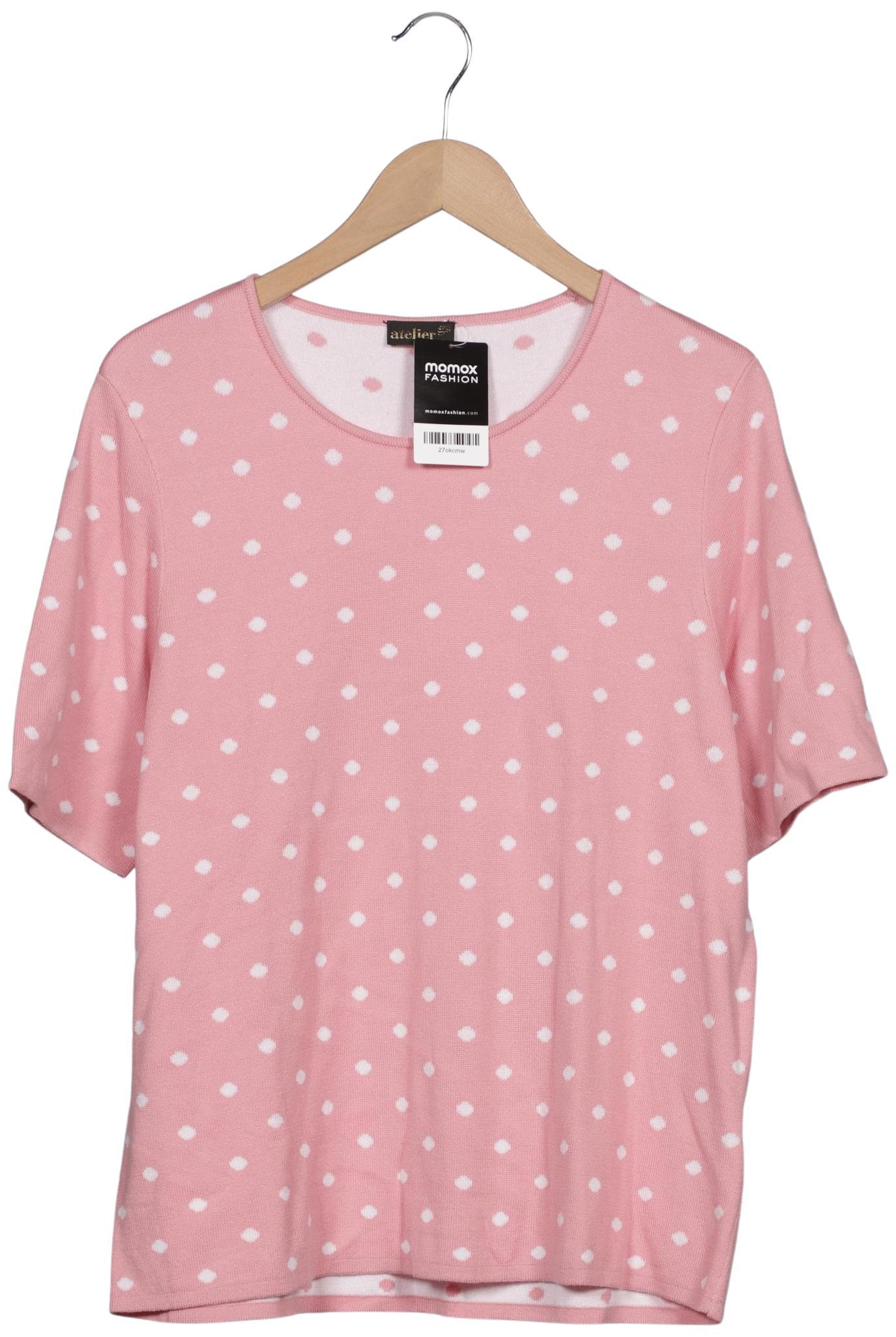 

Atelier Goldner Schnitt Damen Pullover, pink, Gr. 46