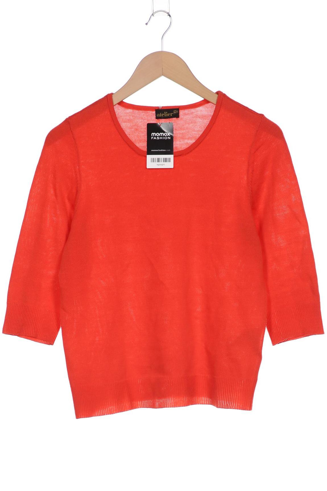 

Atelier Goldner Schnitt Damen Pullover, rot, Gr. 38