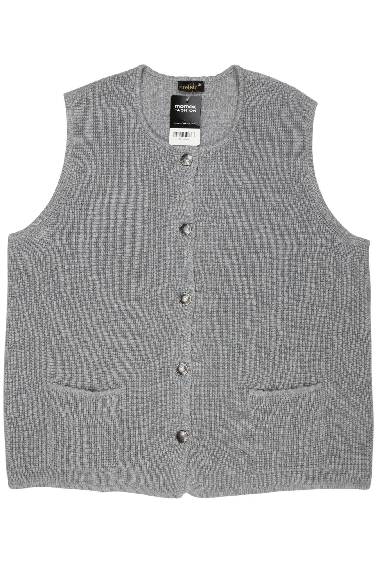 

Atelier Goldner Schnitt Damen Weste, grau, Gr. 25